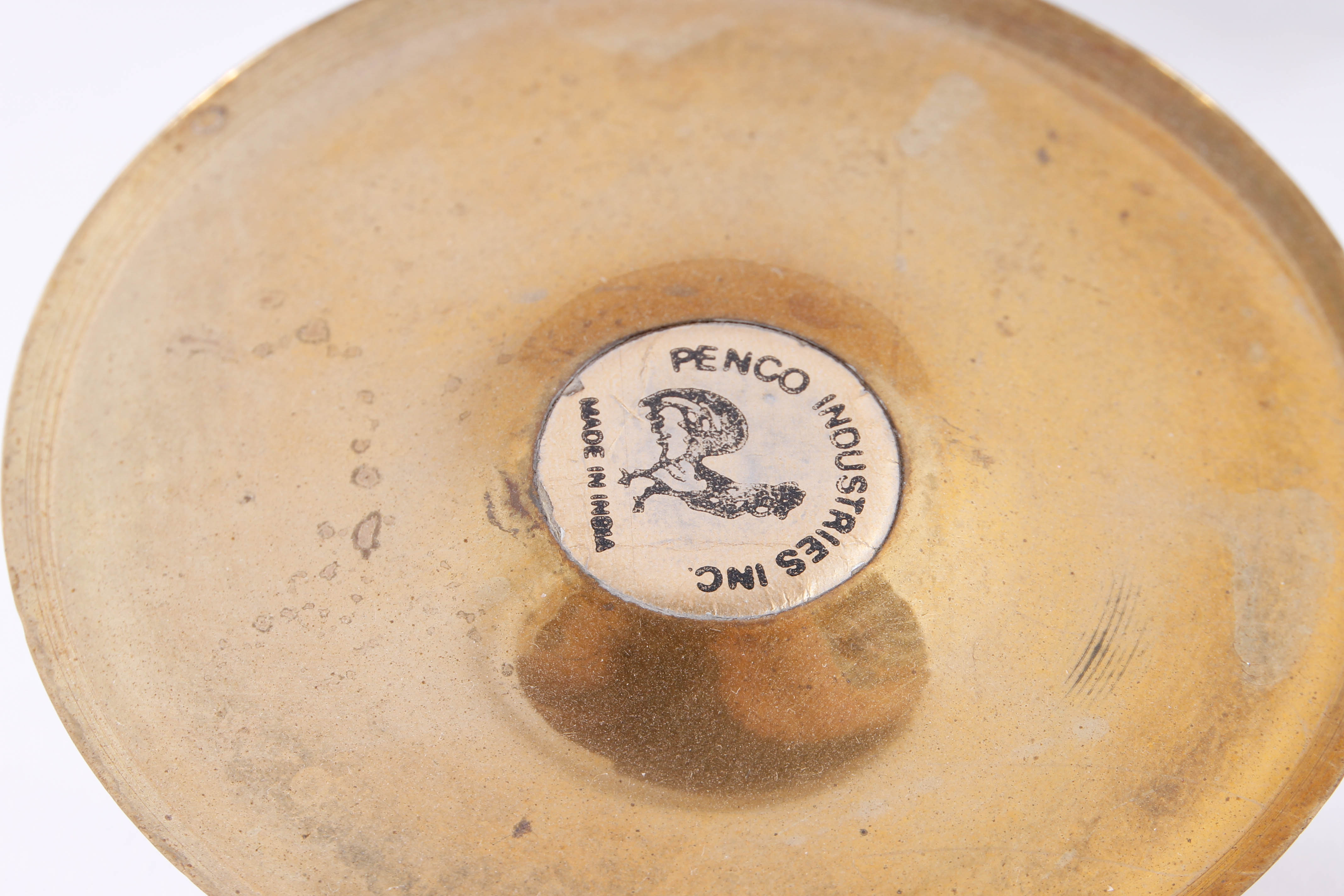 Penco Industries Inc. Brass Champagne Flutes