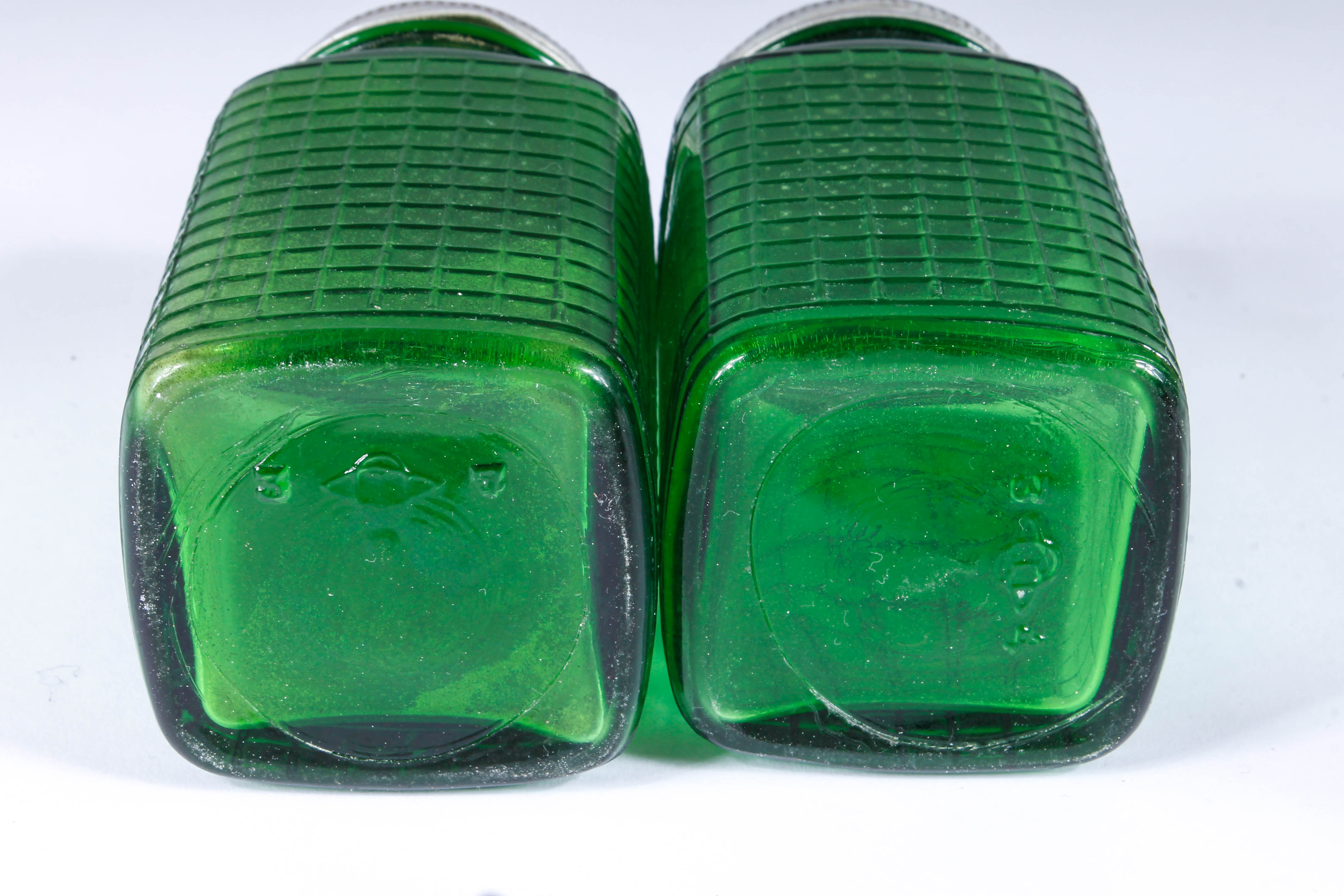 Assortment of Salt and Pepper Shakers with Salt Cellars