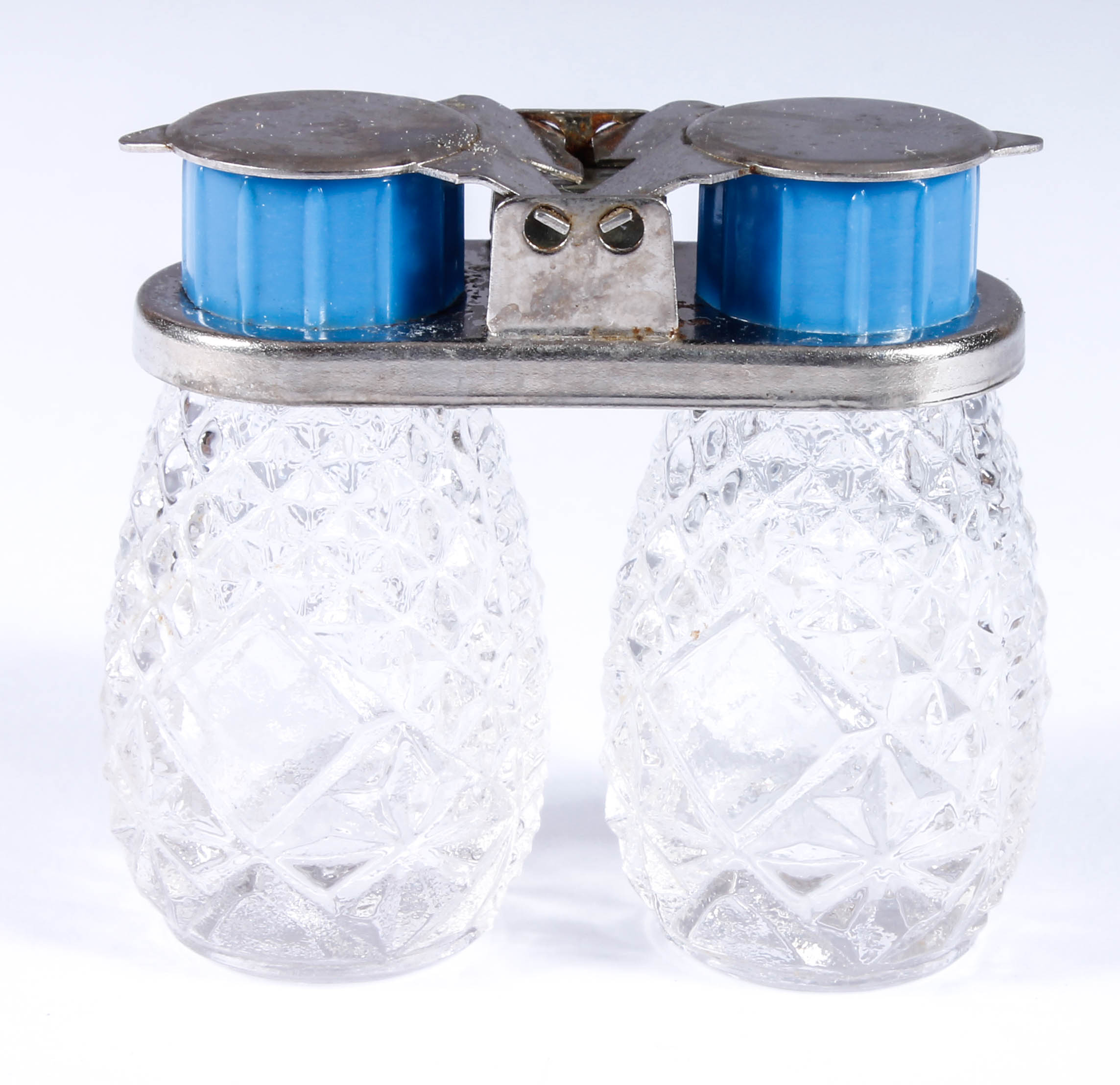 Assortment of Salt and Pepper Shakers with Salt Cellars