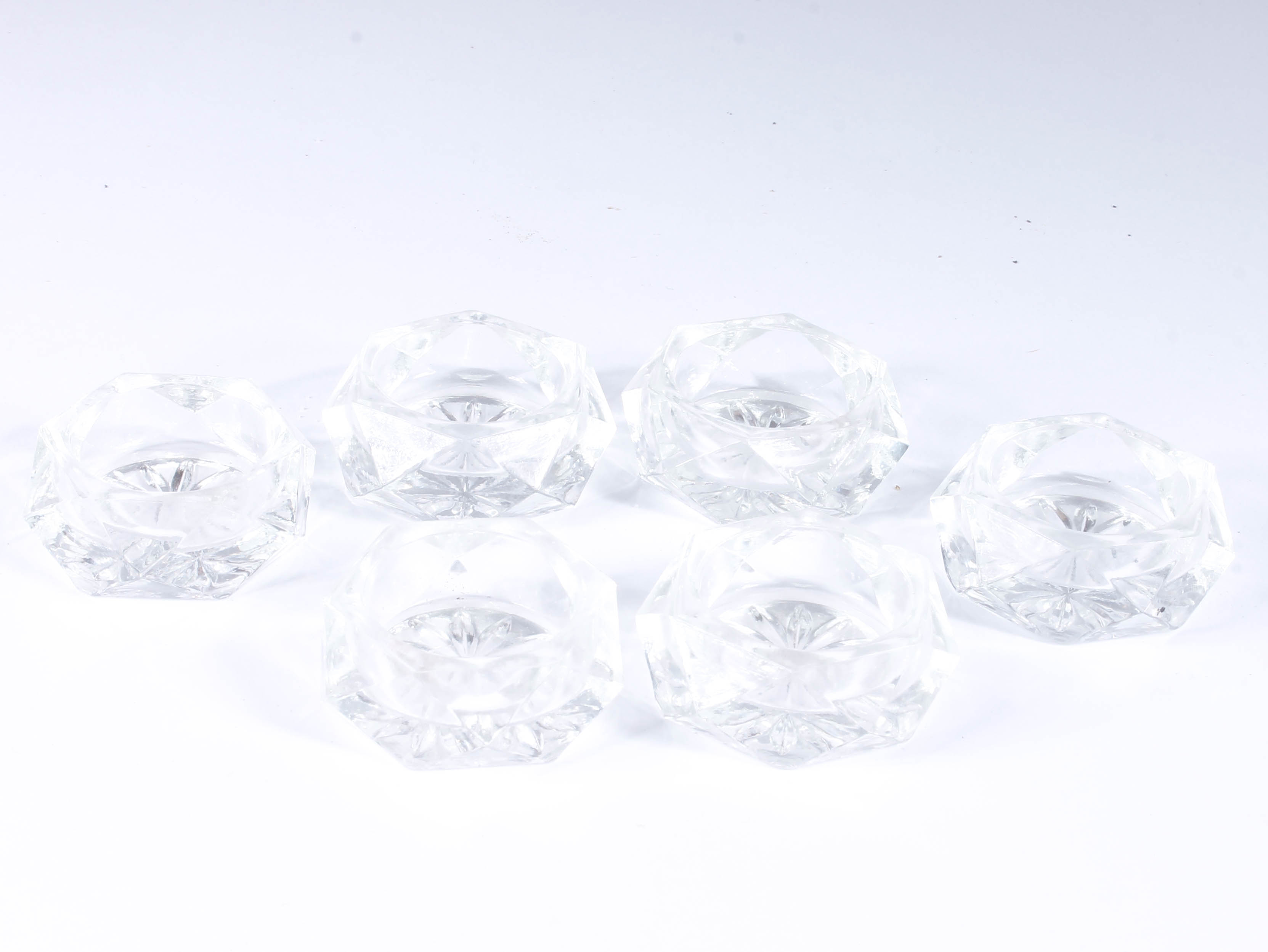 Assortment of Salt and Pepper Shakers with Salt Cellars