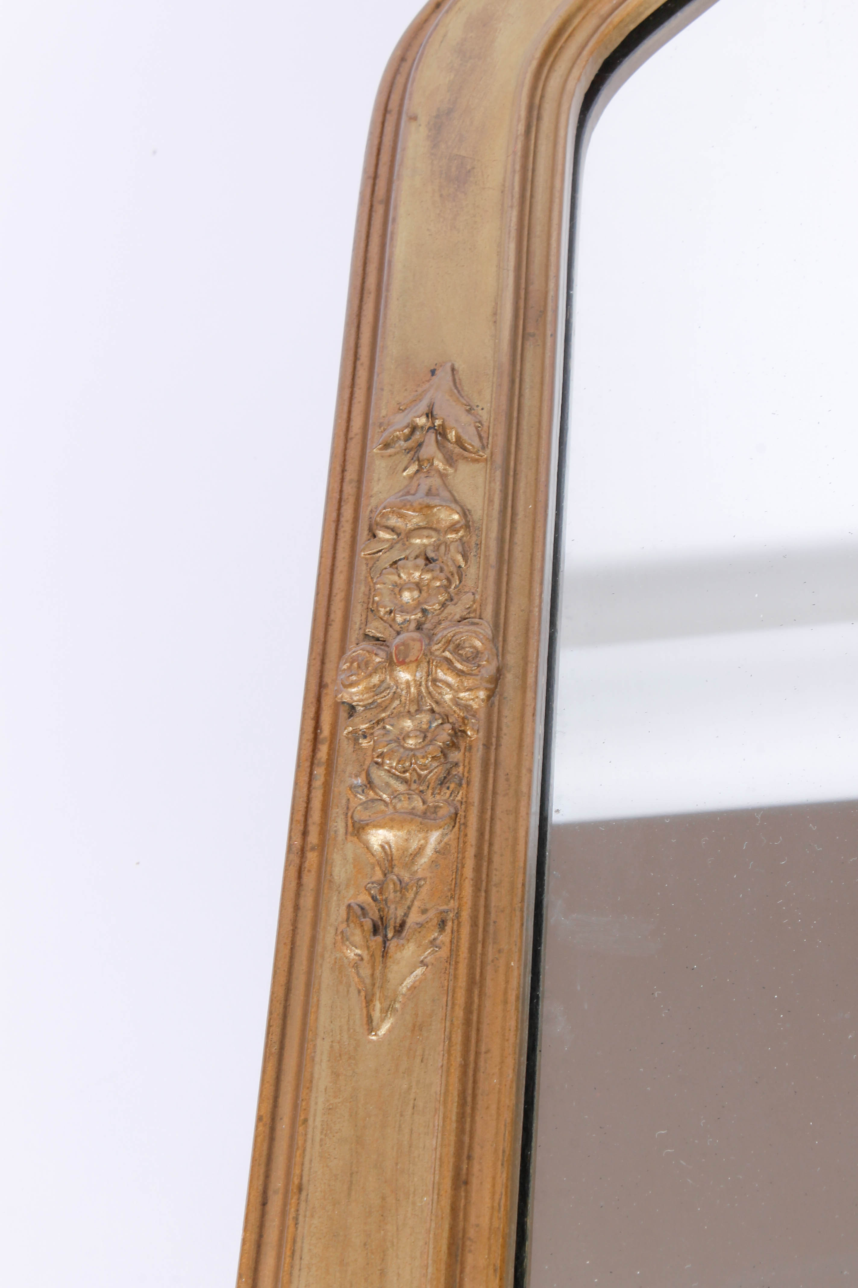 Gold Toned Hanging Mirror