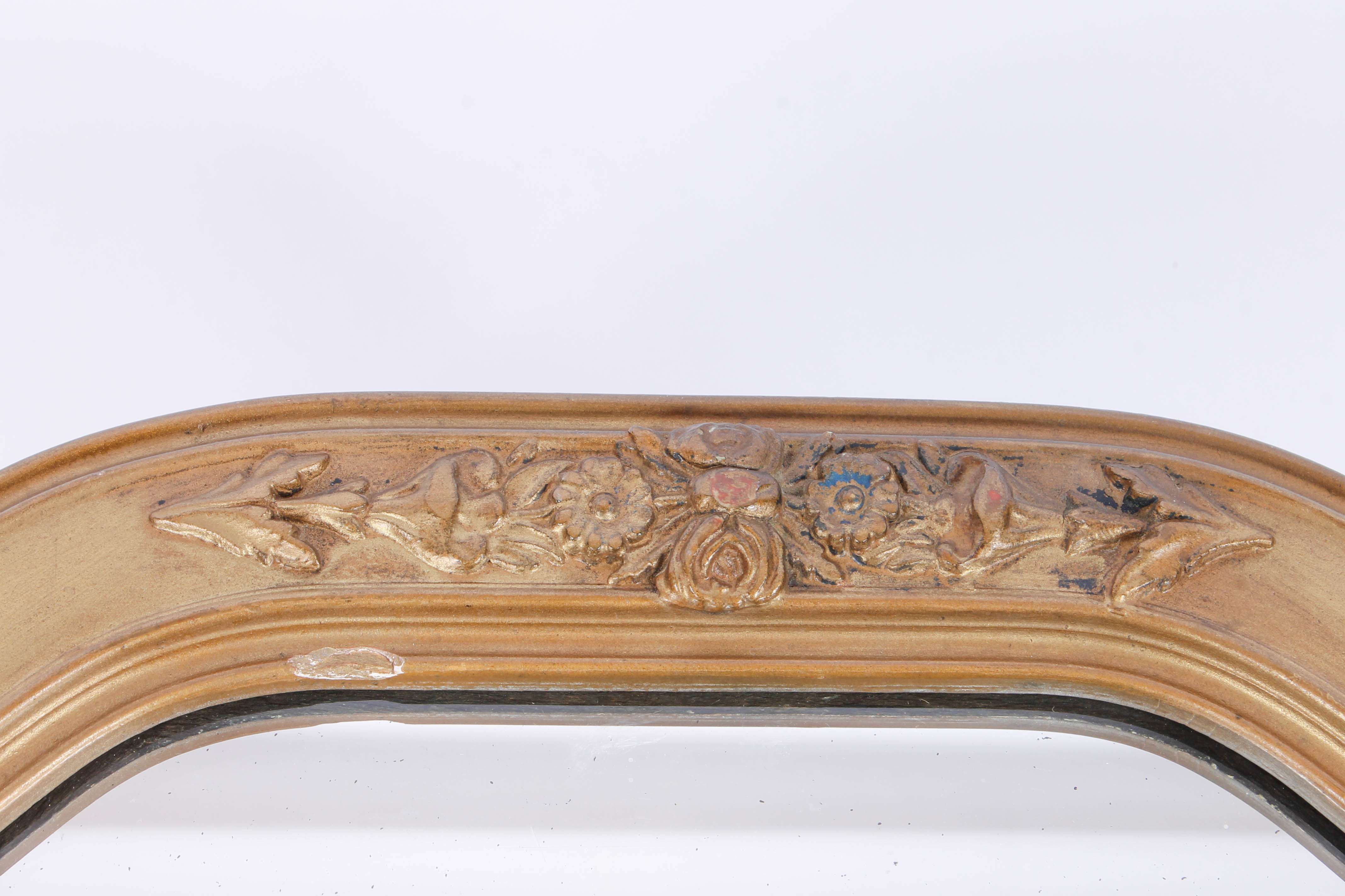 Gold Toned Hanging Mirror