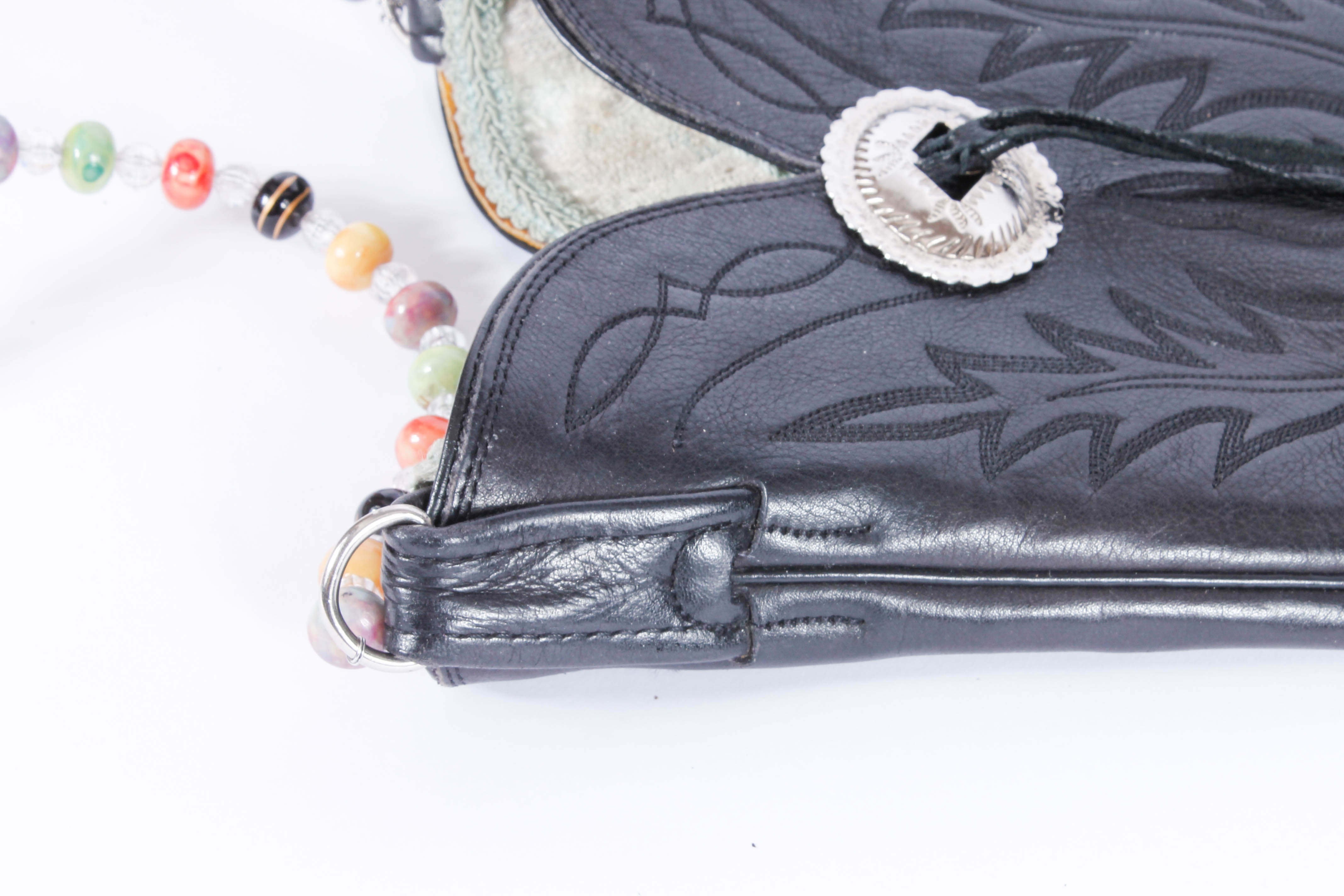 Jo Leone Designs of Colorado Handmade Western Style Boot Leather Shoulder Bags