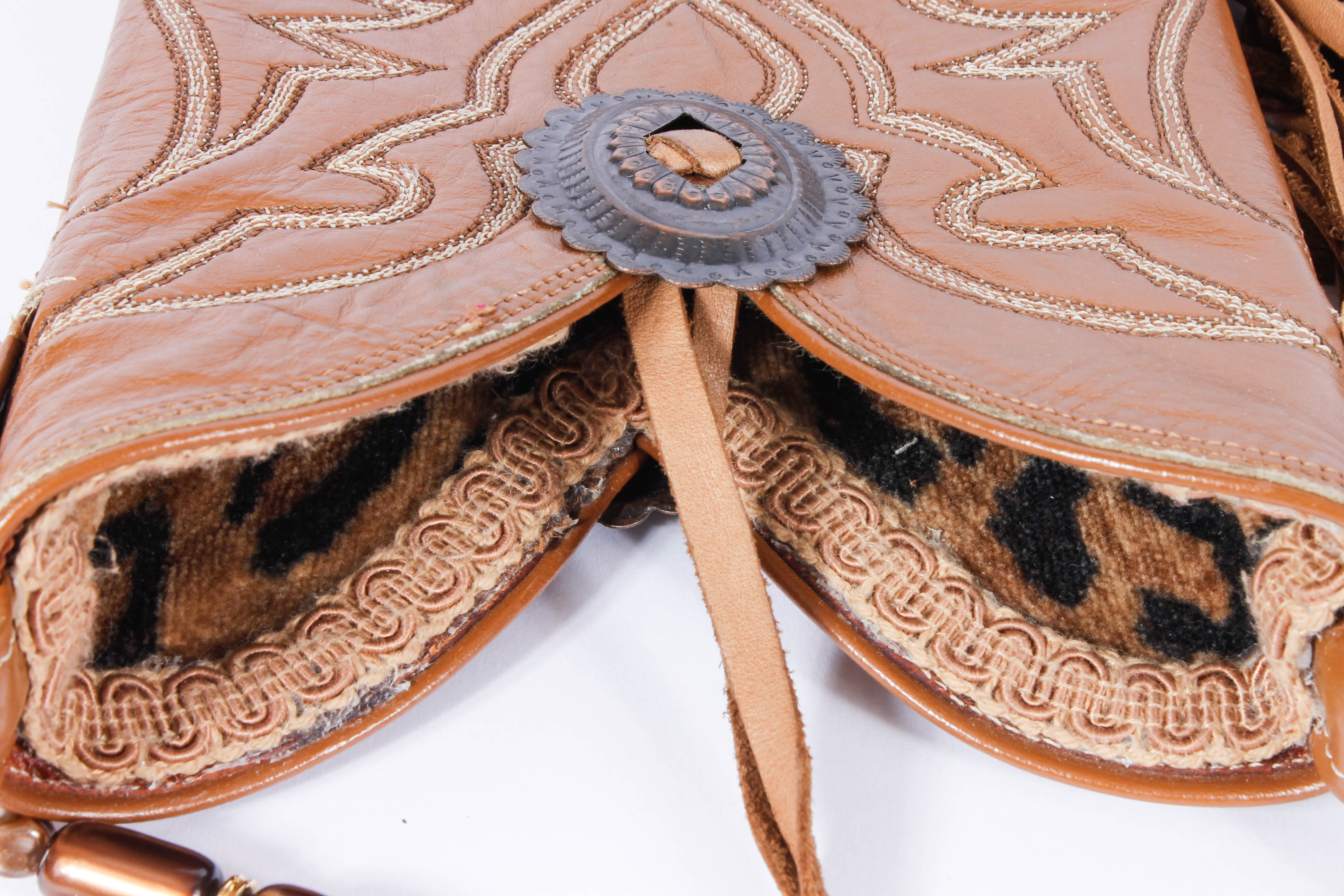 Jo Leone Designs of Colorado Handmade Western Style Boot Leather Shoulder Bags