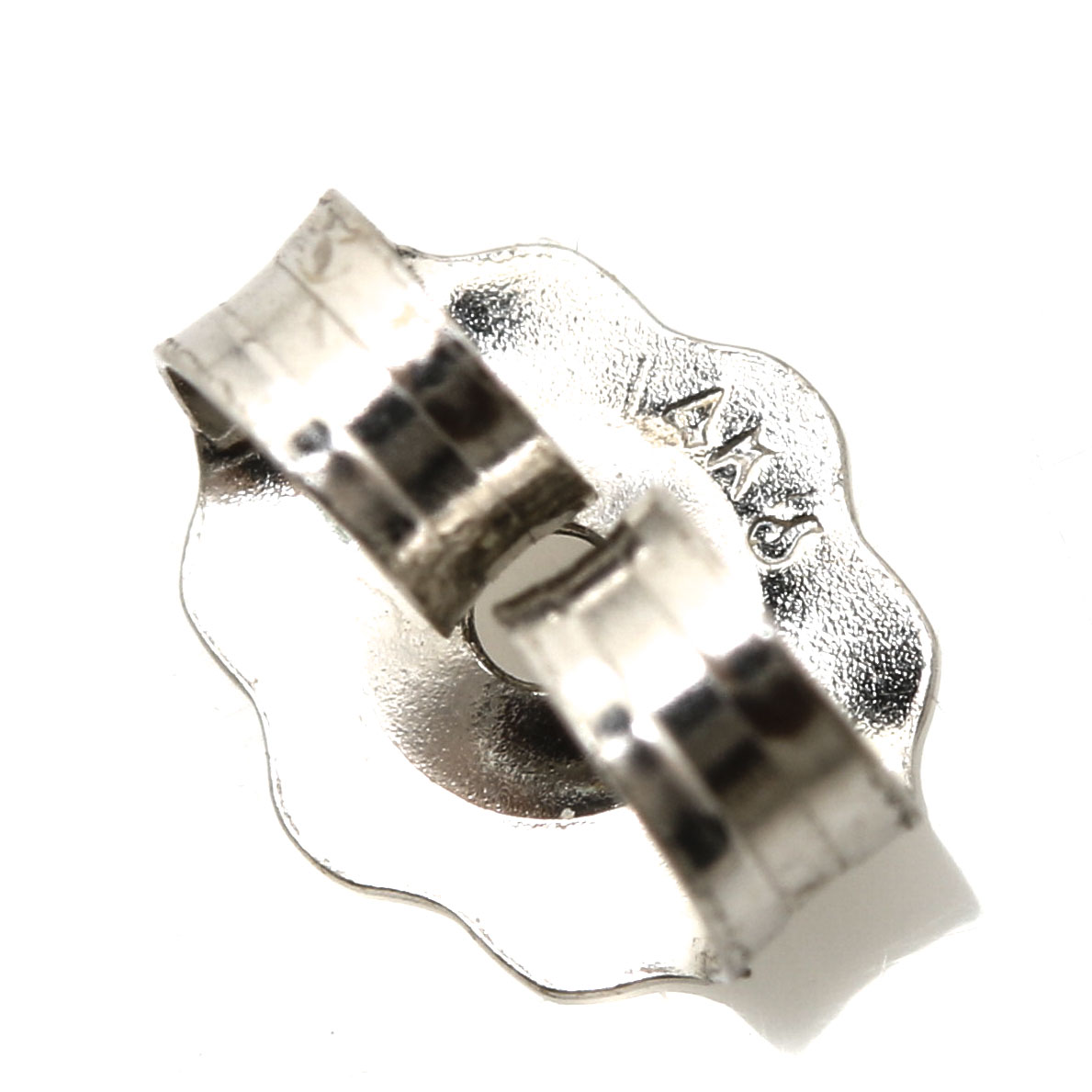 18K and 14K White Gold Diamond Earrings