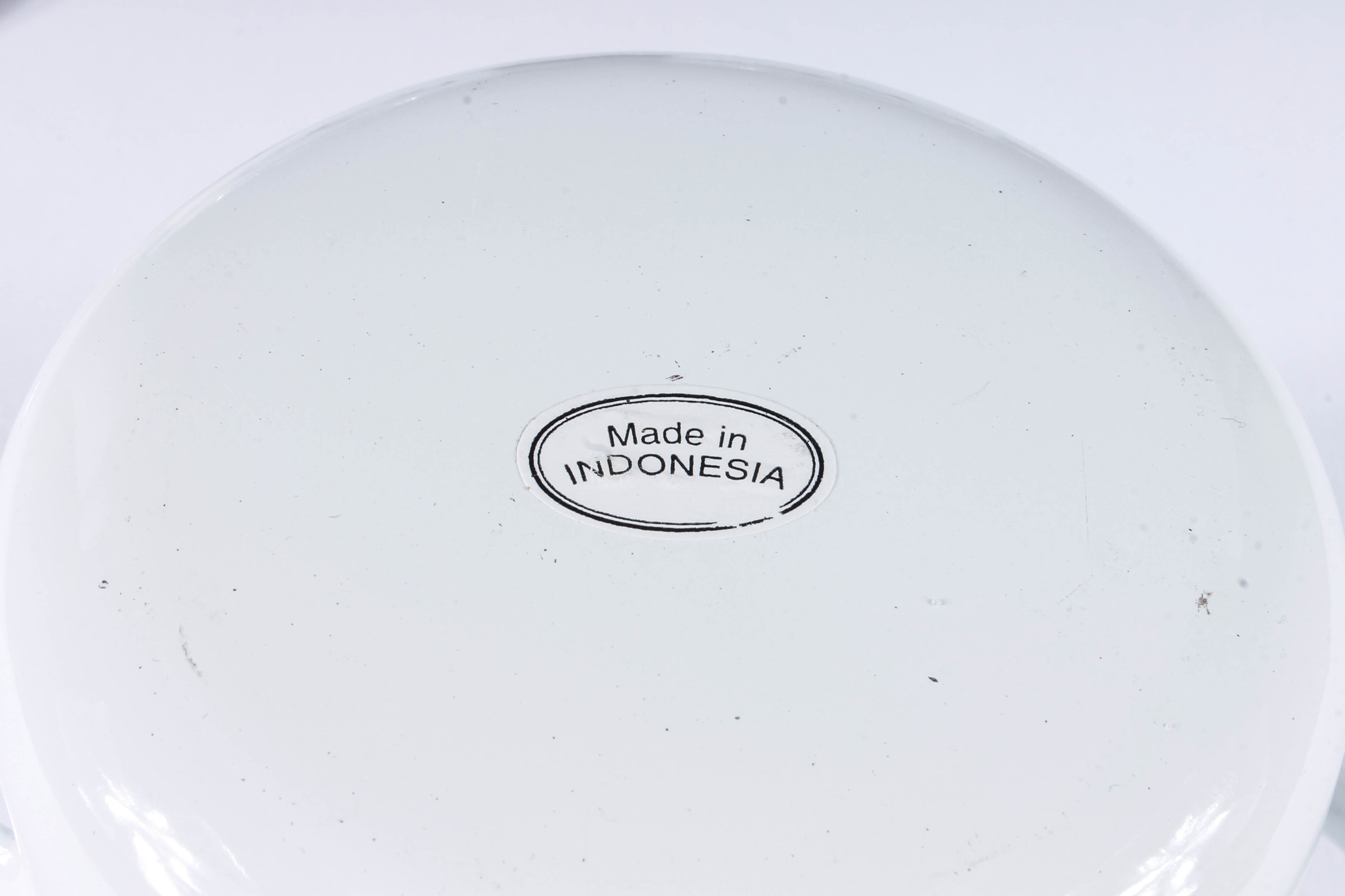 Collection of Metal and Enameled Floral Cookware