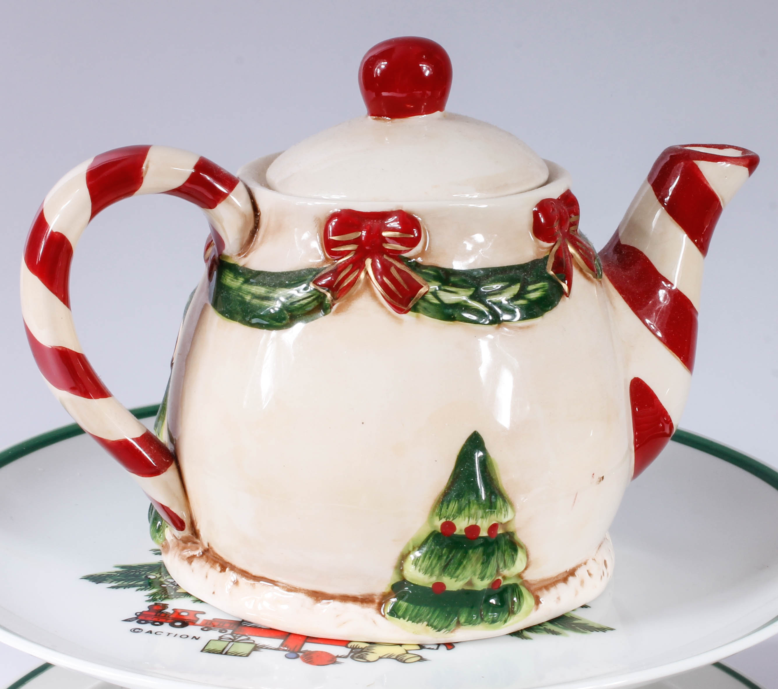 Assortment of Christmas Tableware