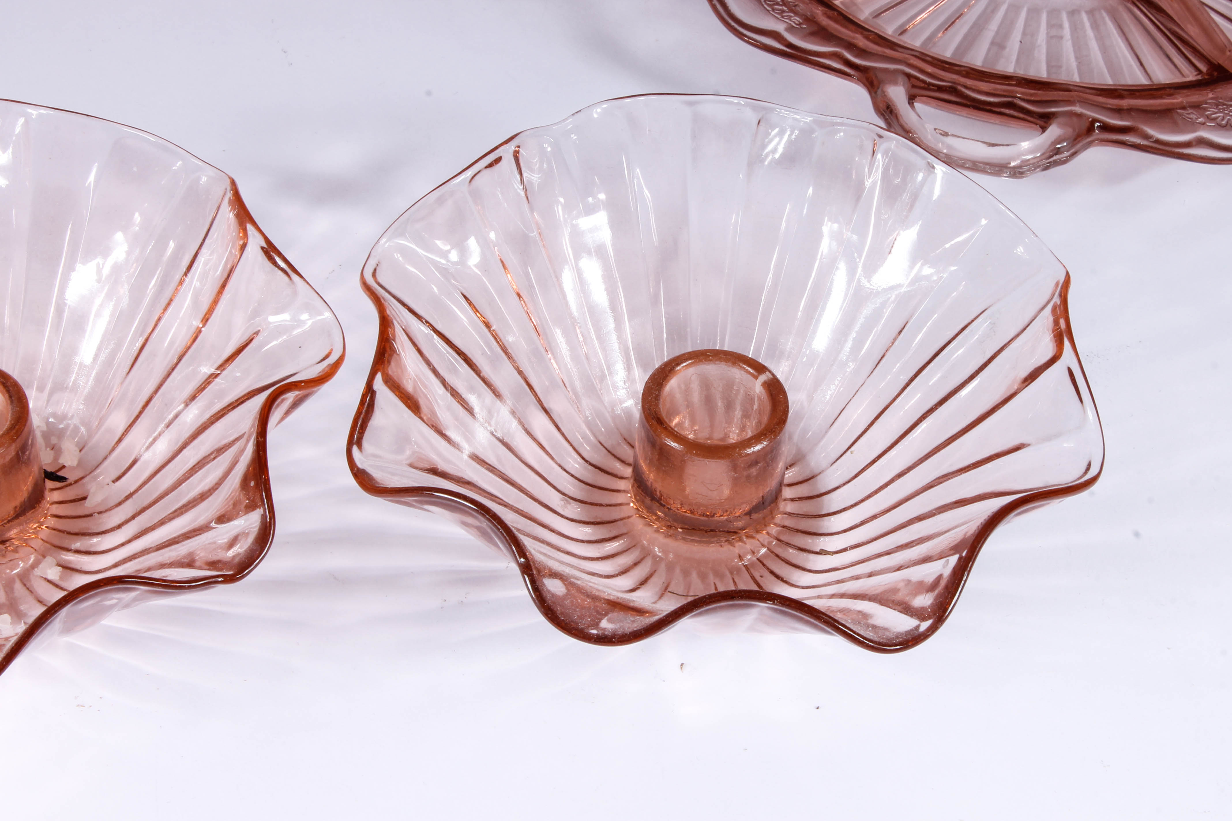 Decorative Pink Glass Assortment