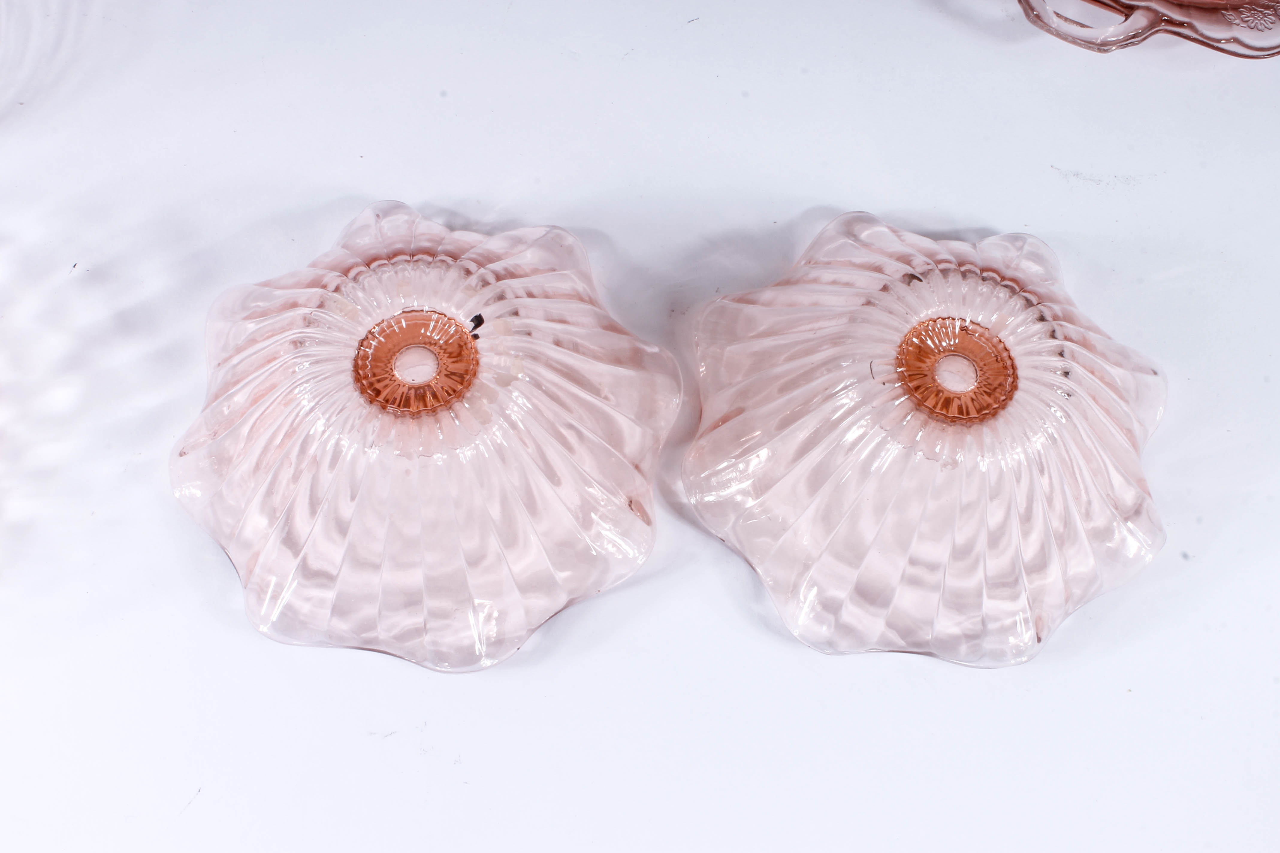 Decorative Pink Glass Assortment