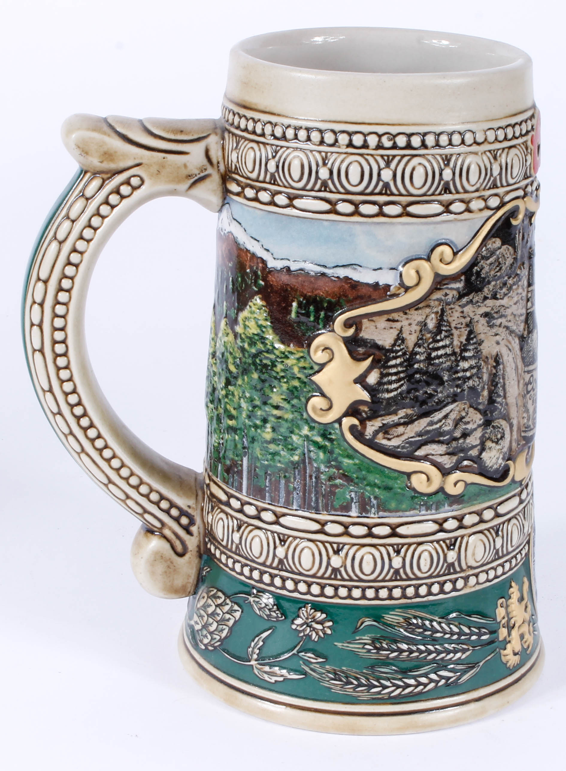 Pair of Coors Novelty Steins