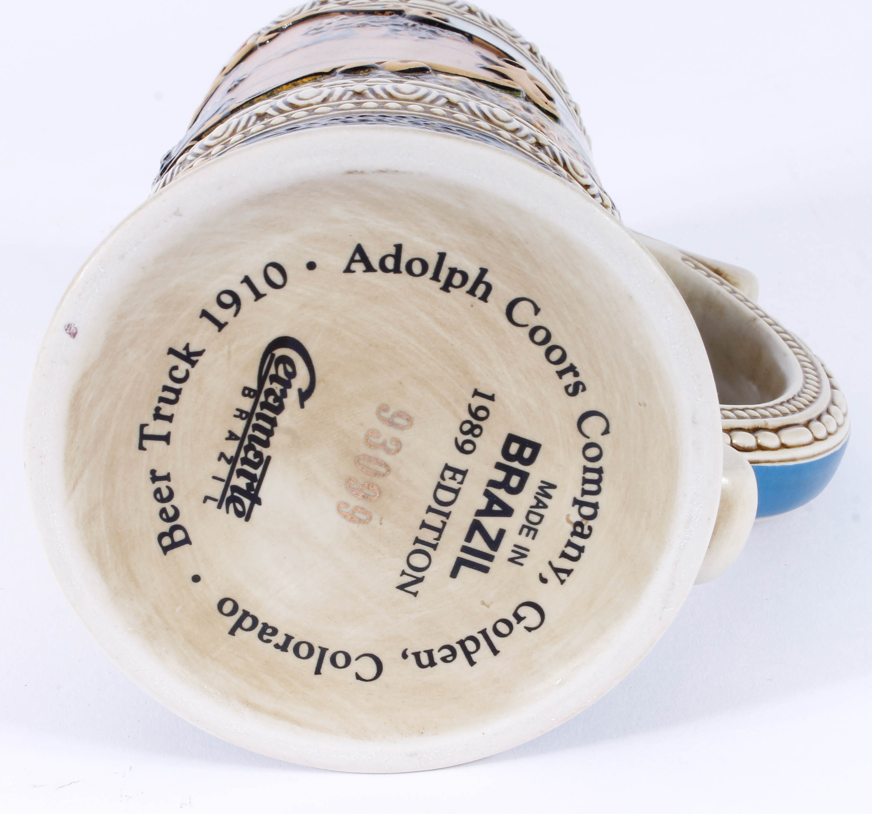 Pair of Coors Novelty Steins