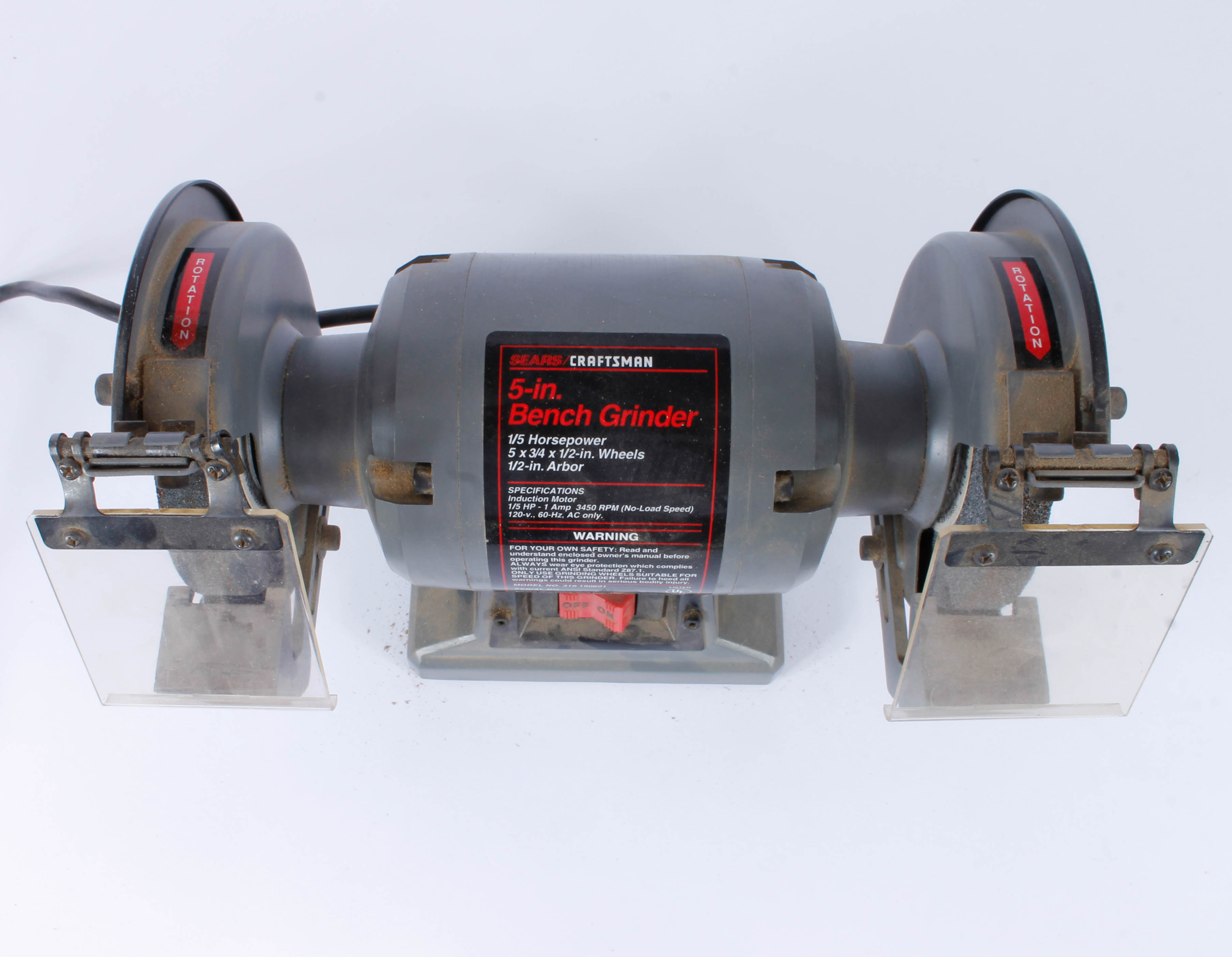 Craftsman 5'' Bench Grinder