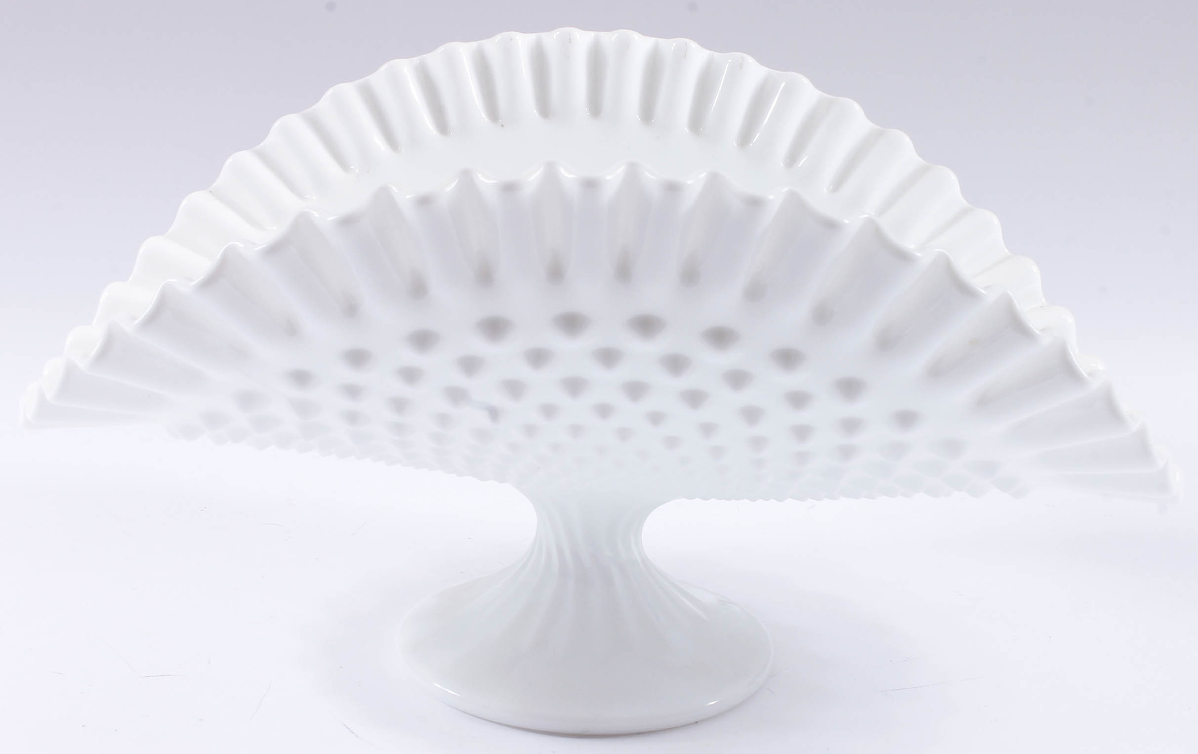 Hobnail Milk Glass Decor
