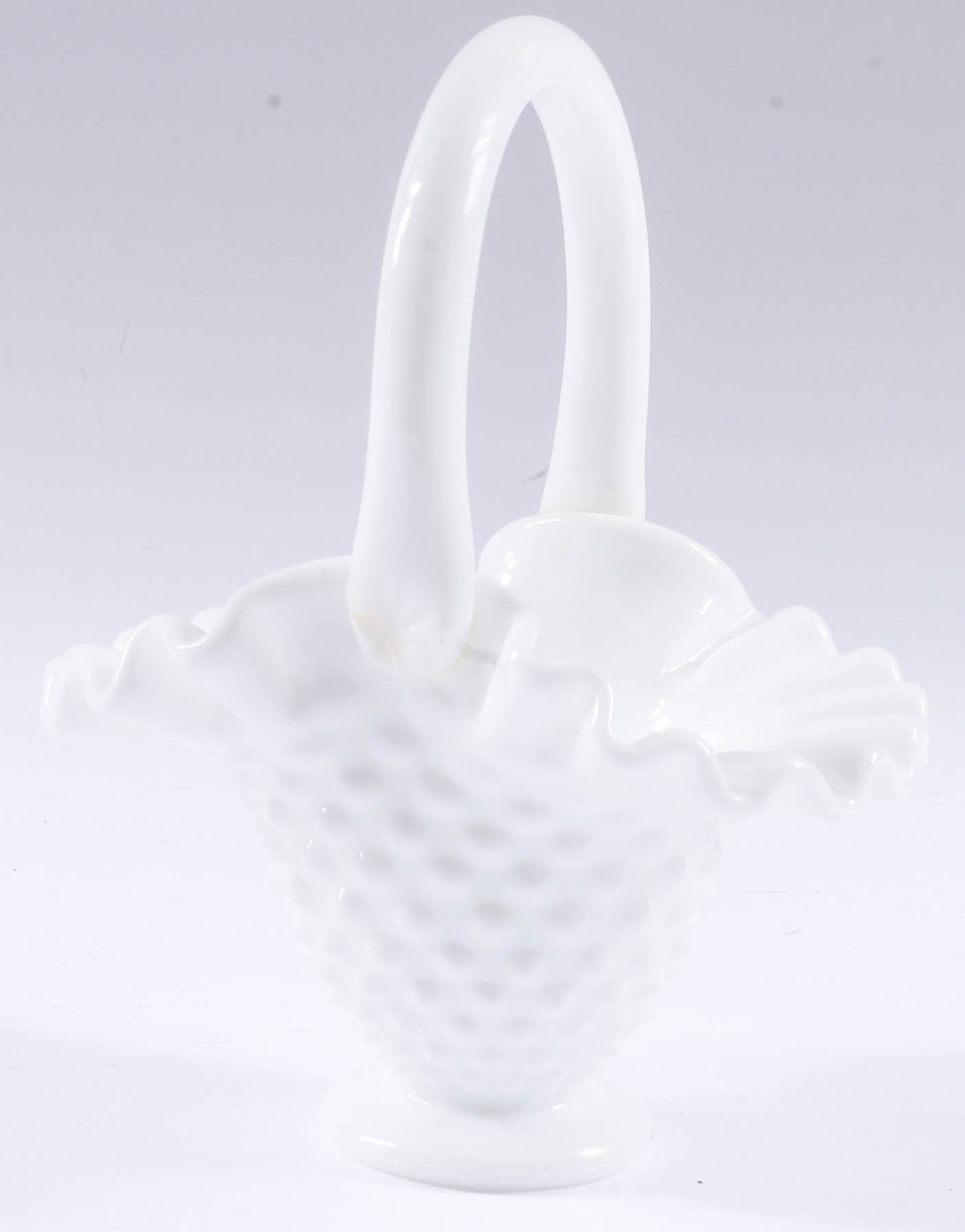 Hobnail Milk Glass Decor