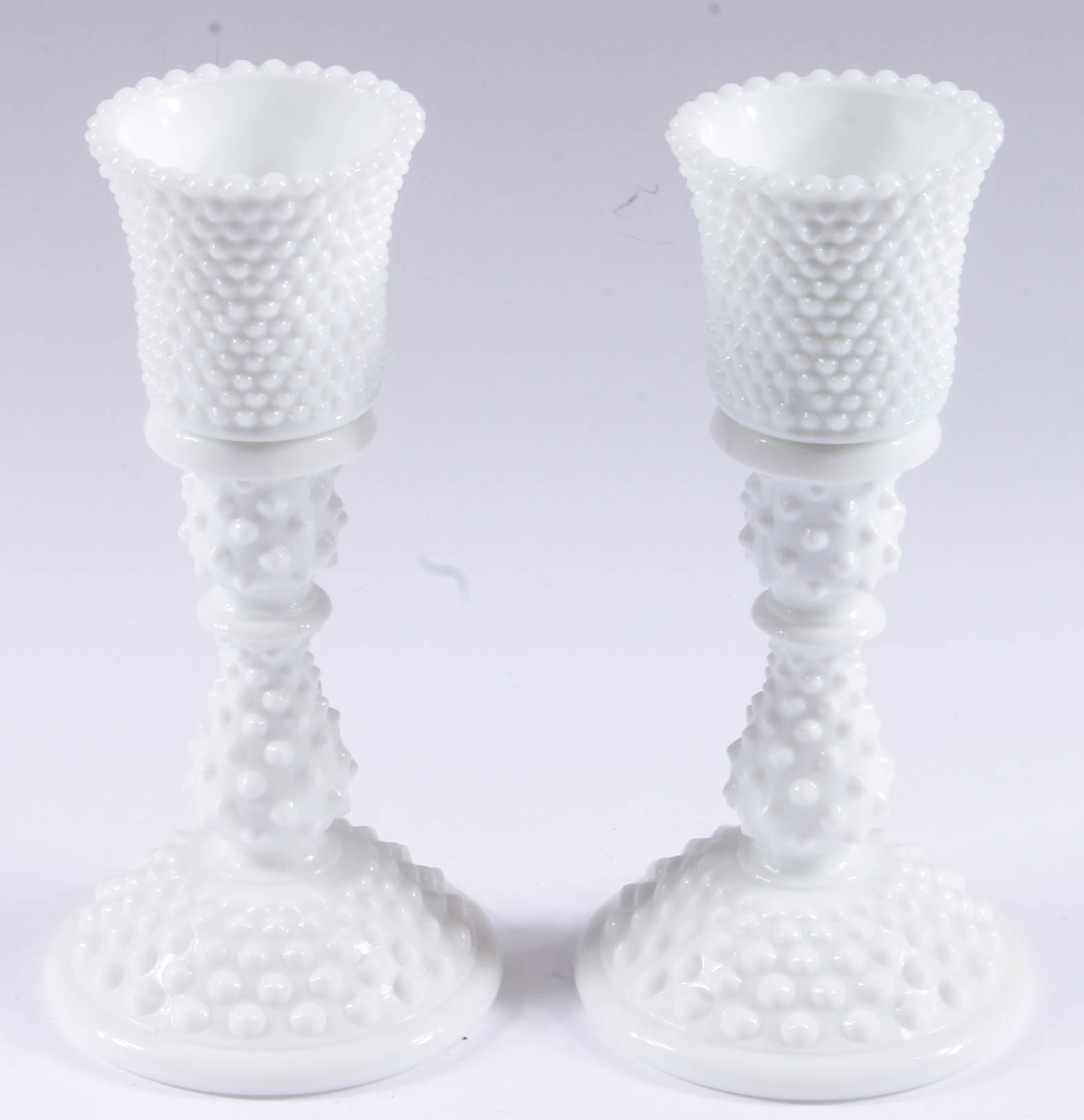 Hobnail Milk Glass Decor