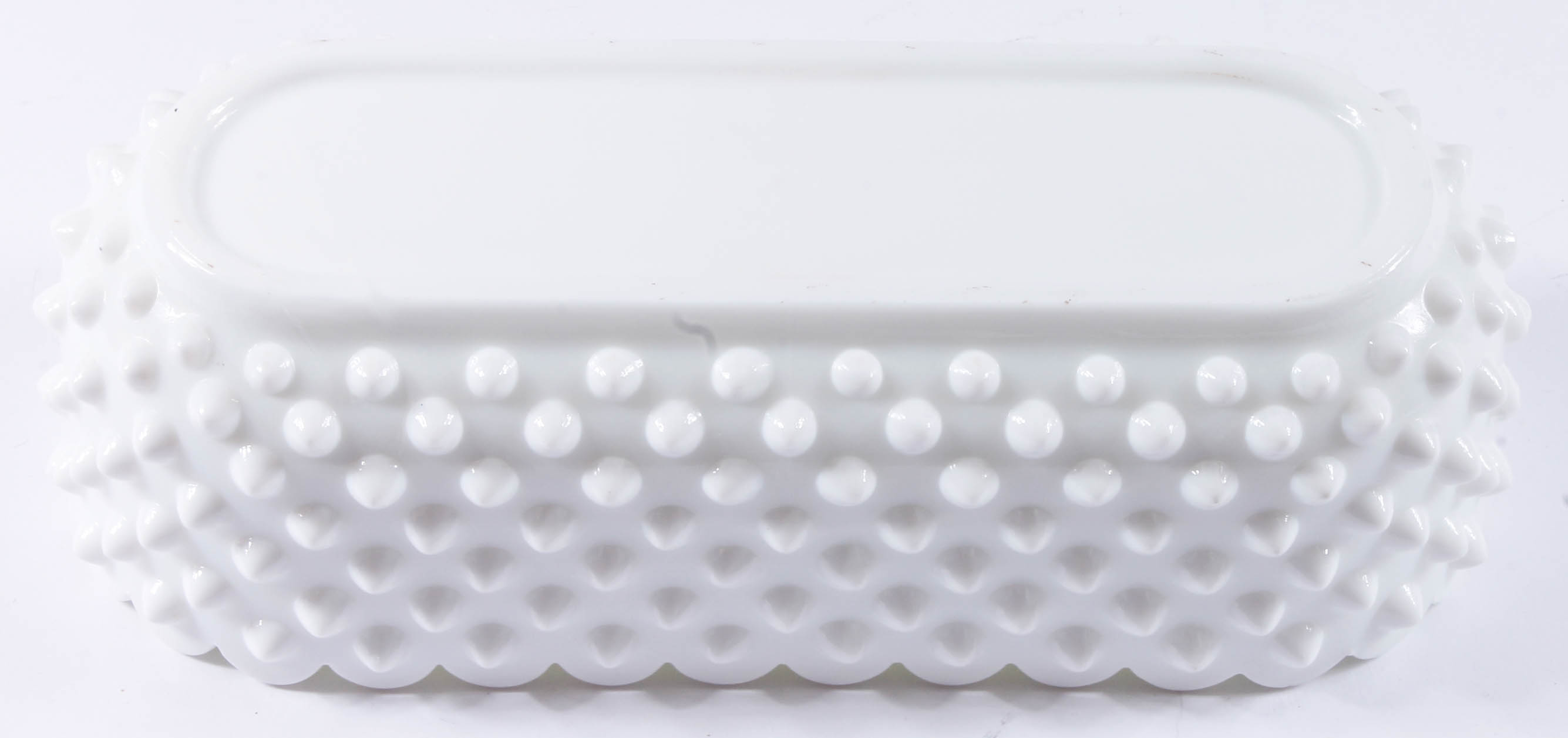 Hobnail Milk Glass Decor