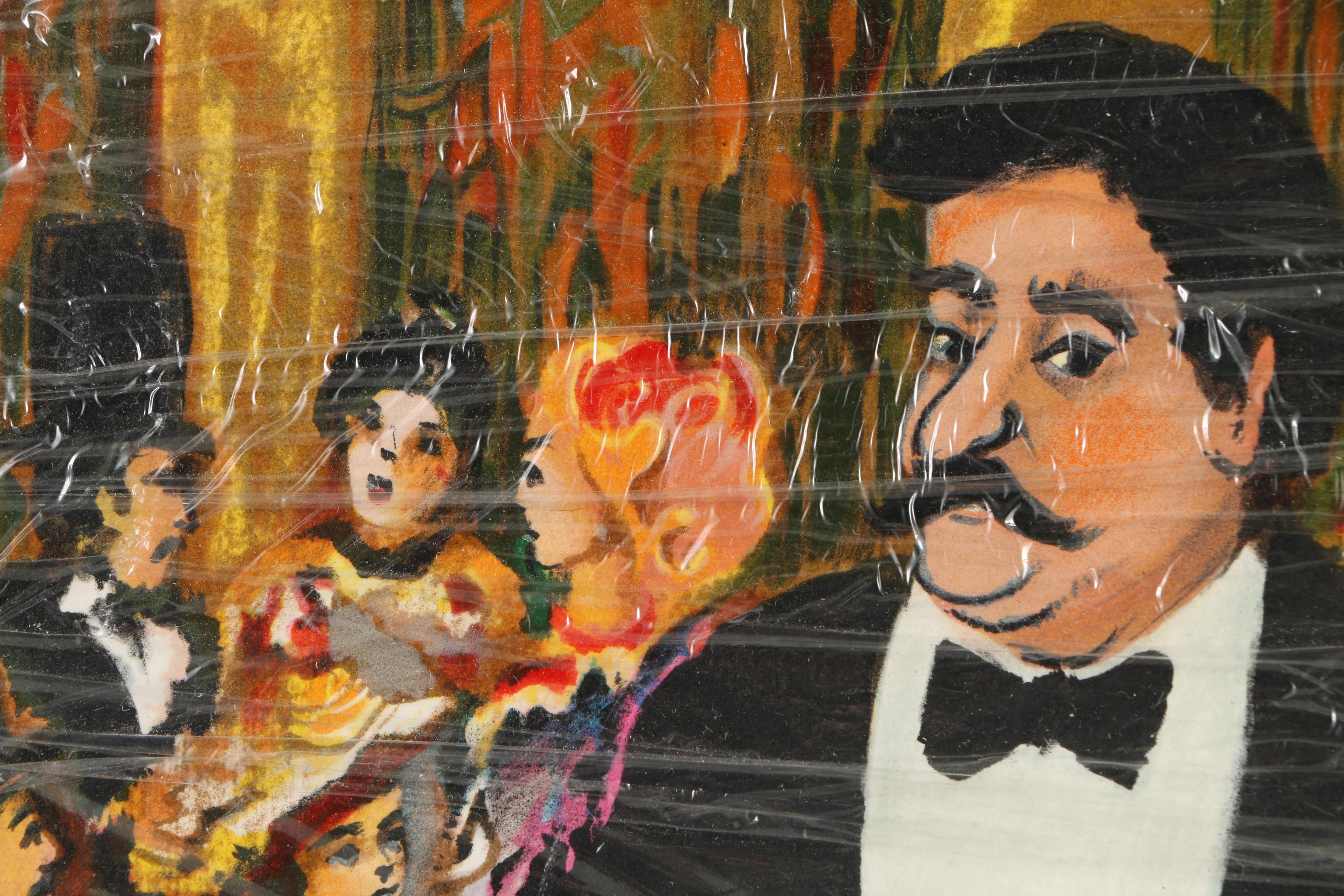 Guy Buffet Limited Edition Serigraph Prints featuring "Monsieur Victor"