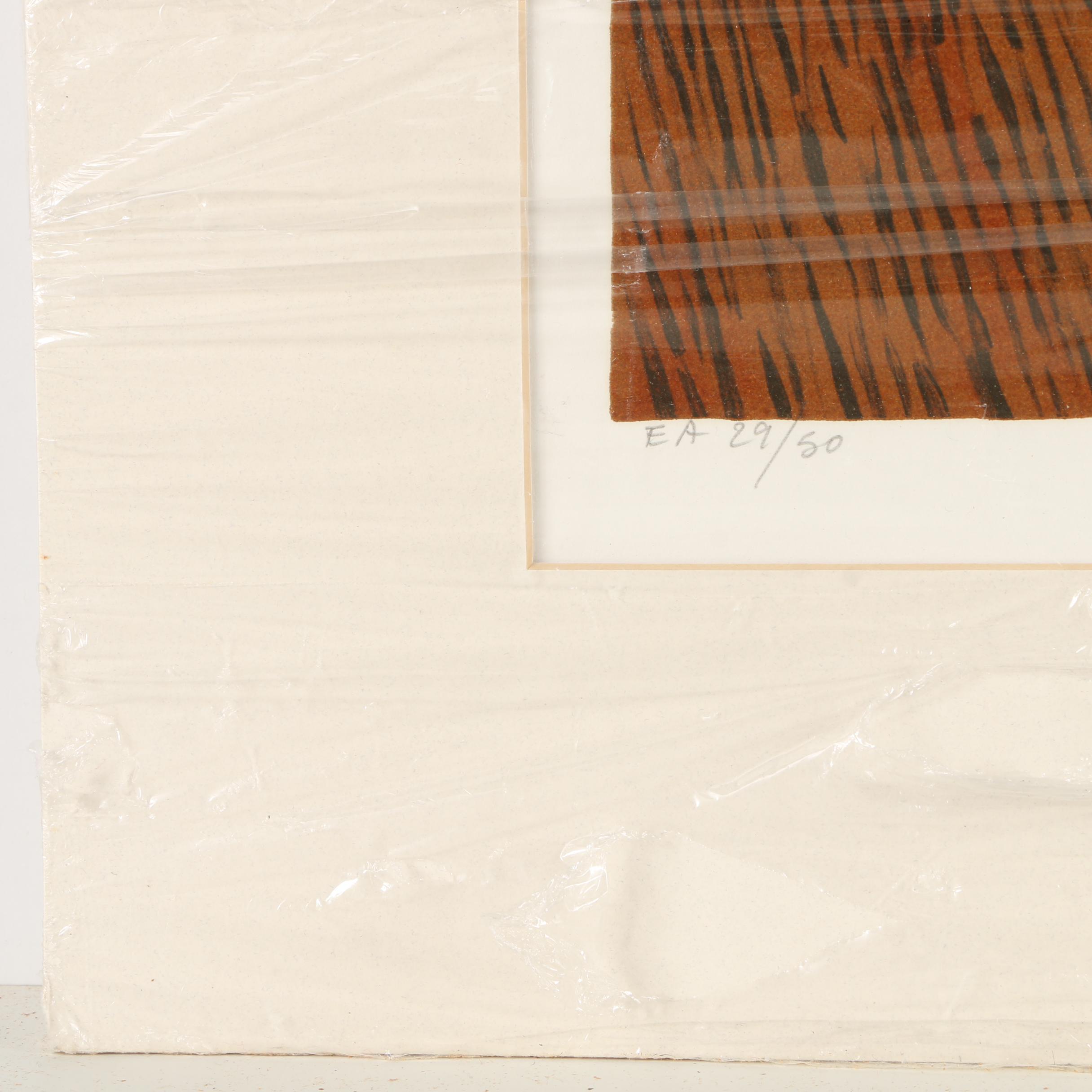 Guy Buffet Limited Edition Serigraph Prints featuring "Monsieur Victor"