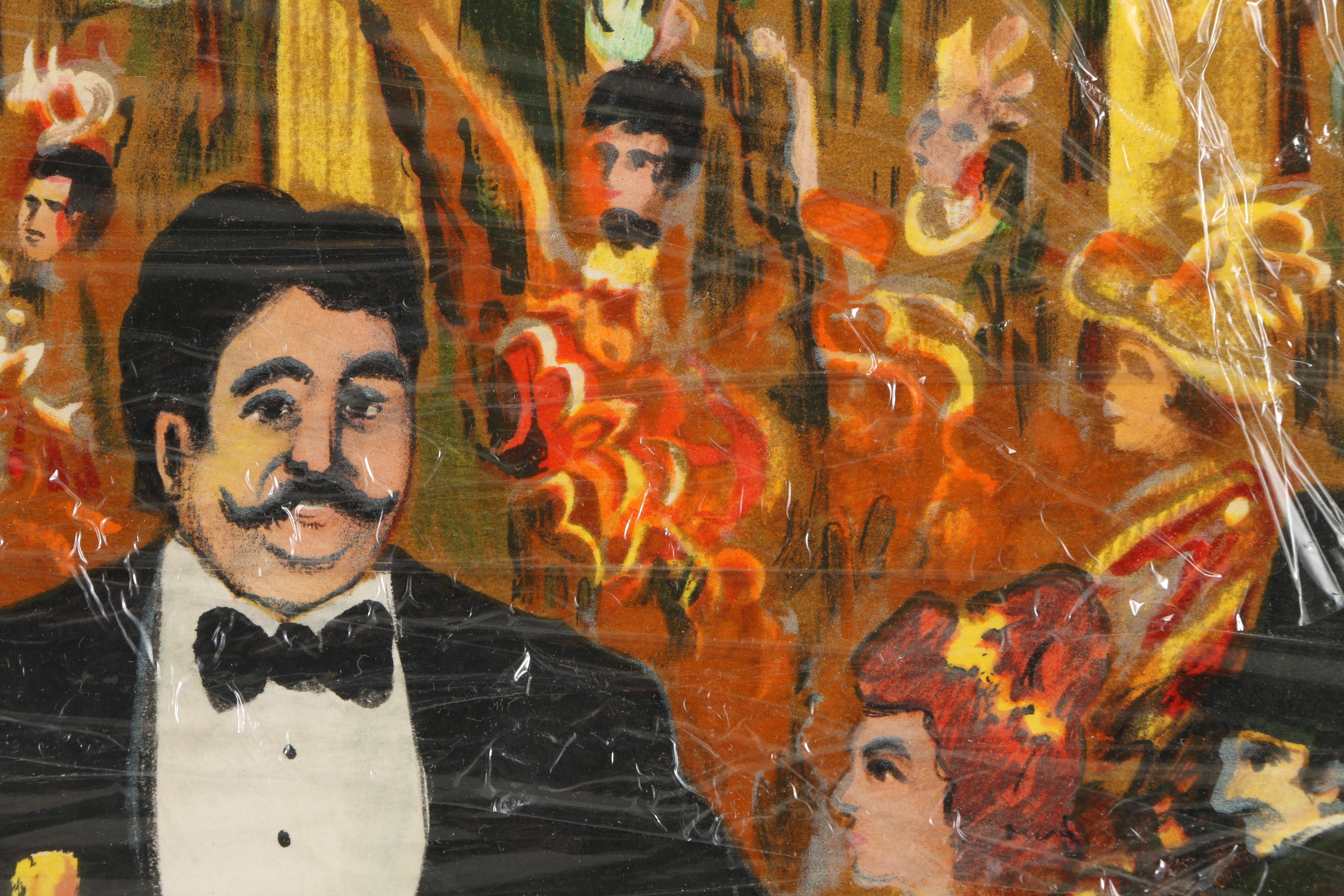 Guy Buffet Limited Edition Serigraph Prints featuring "Monsieur Victor"