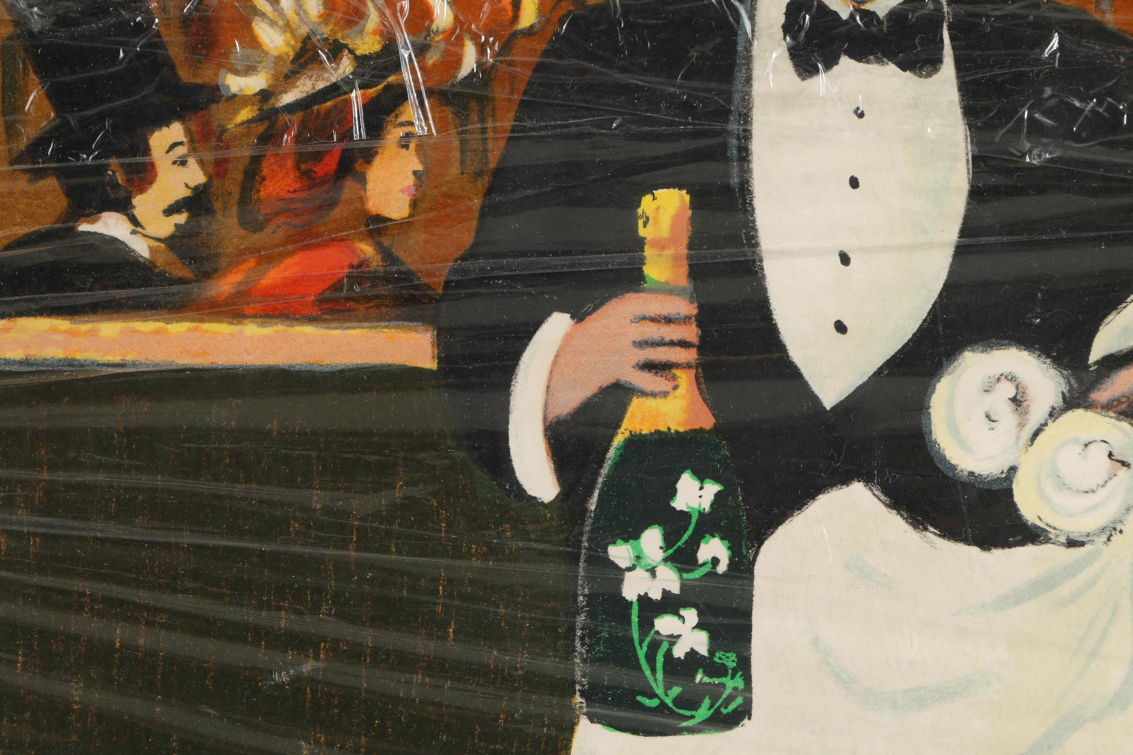 Guy Buffet Limited Edition Serigraph Prints featuring "Monsieur Victor"