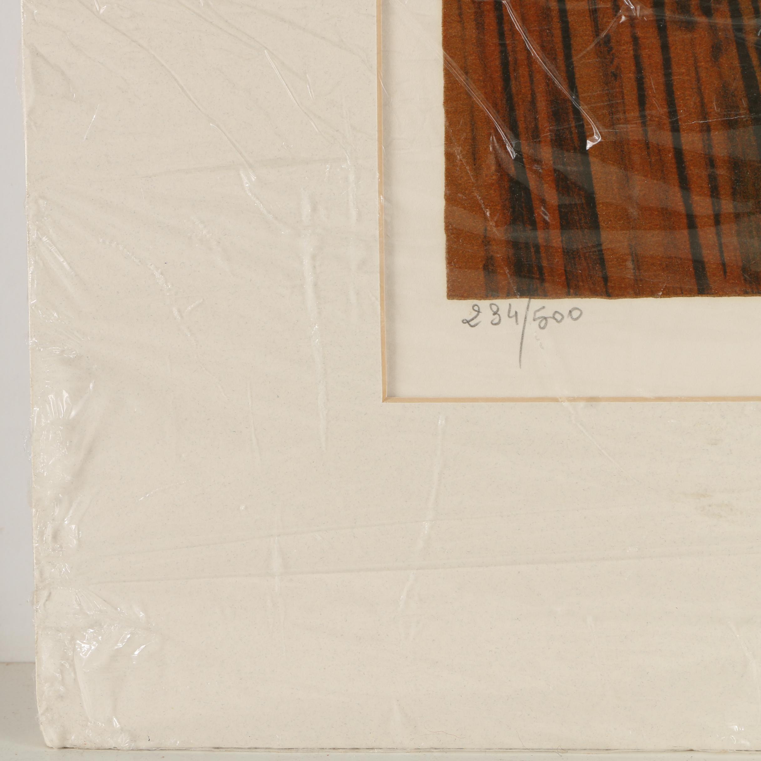 Guy Buffet Limited Edition Serigraph Prints featuring "Monsieur Victor"