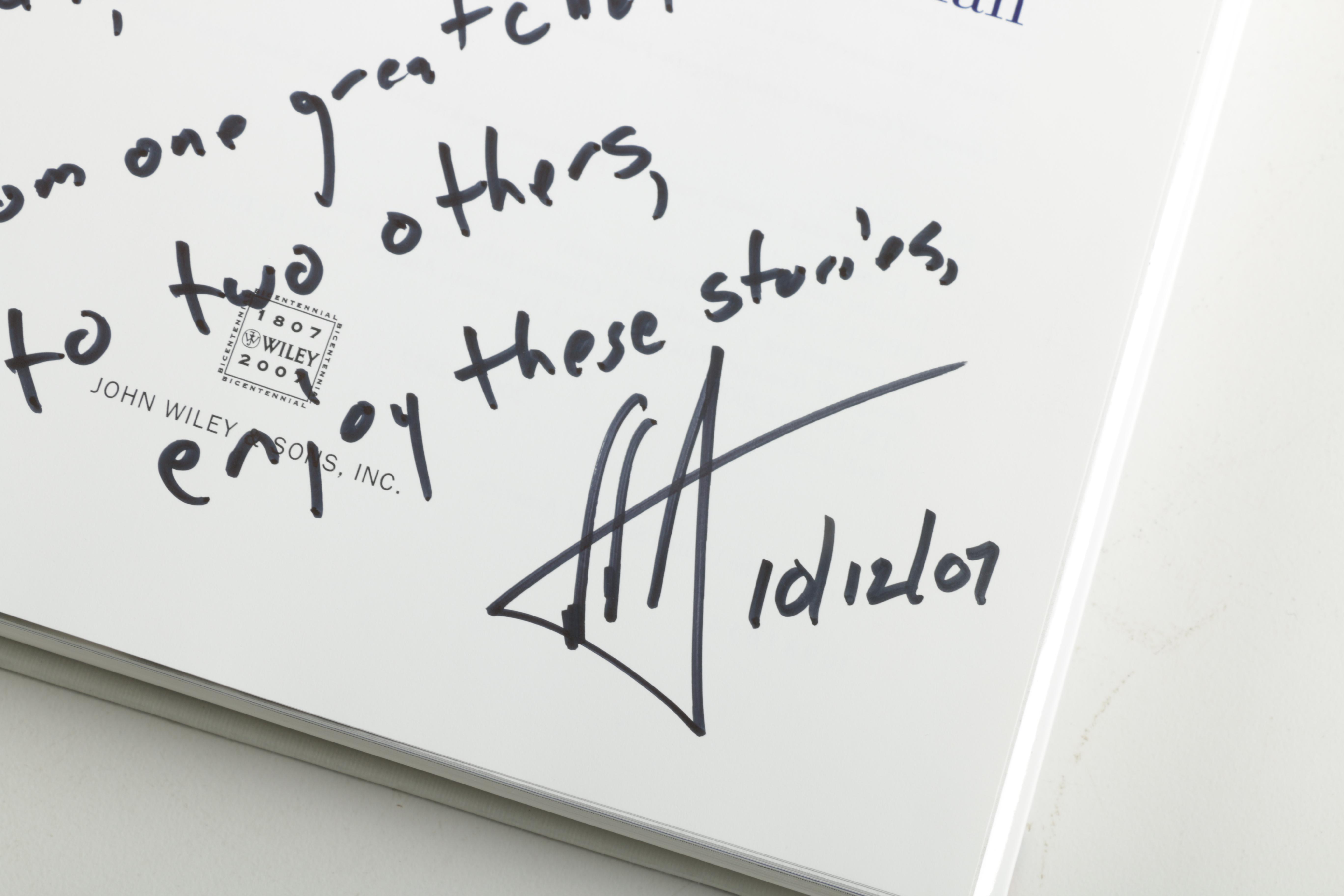 Signed Books by White House Chefs Walter Scheib and Roland Mesnier