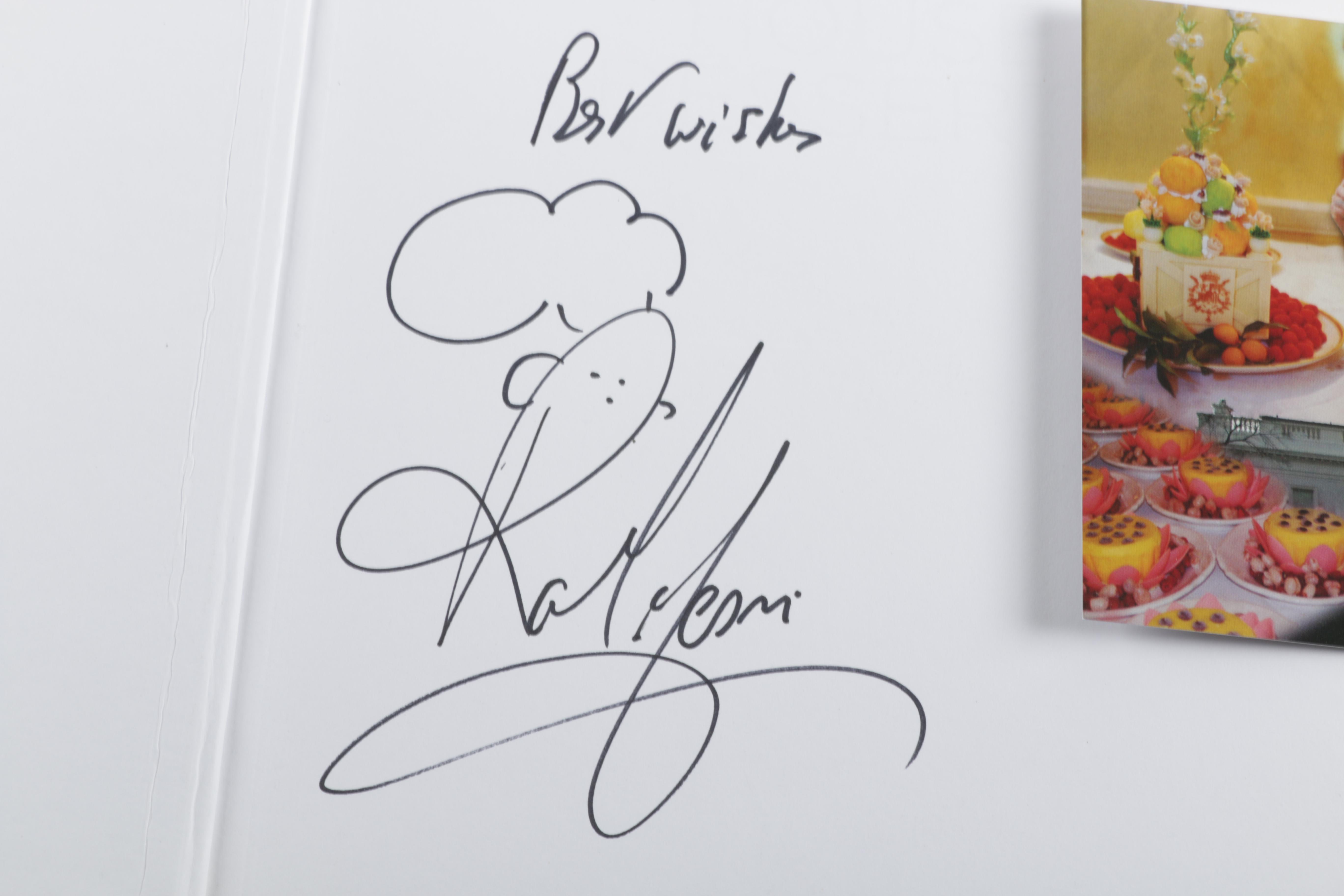 Signed Books by White House Chefs Walter Scheib and Roland Mesnier