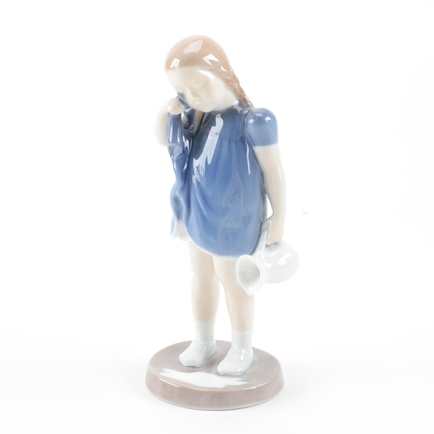 Bing & Grondahl Porcelain Figurine "Spilt Milk"