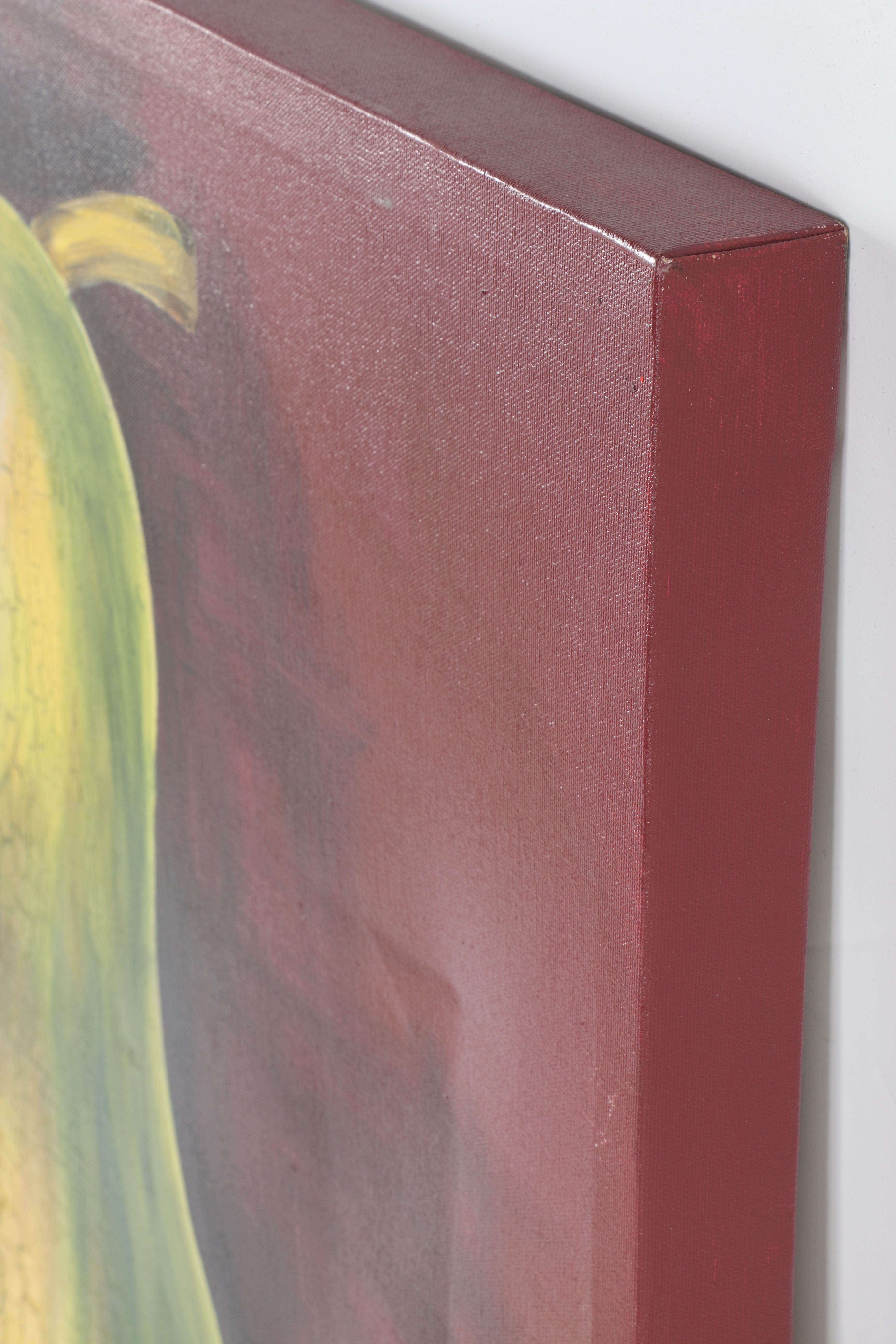 Michelle Oil Painting of a Pear