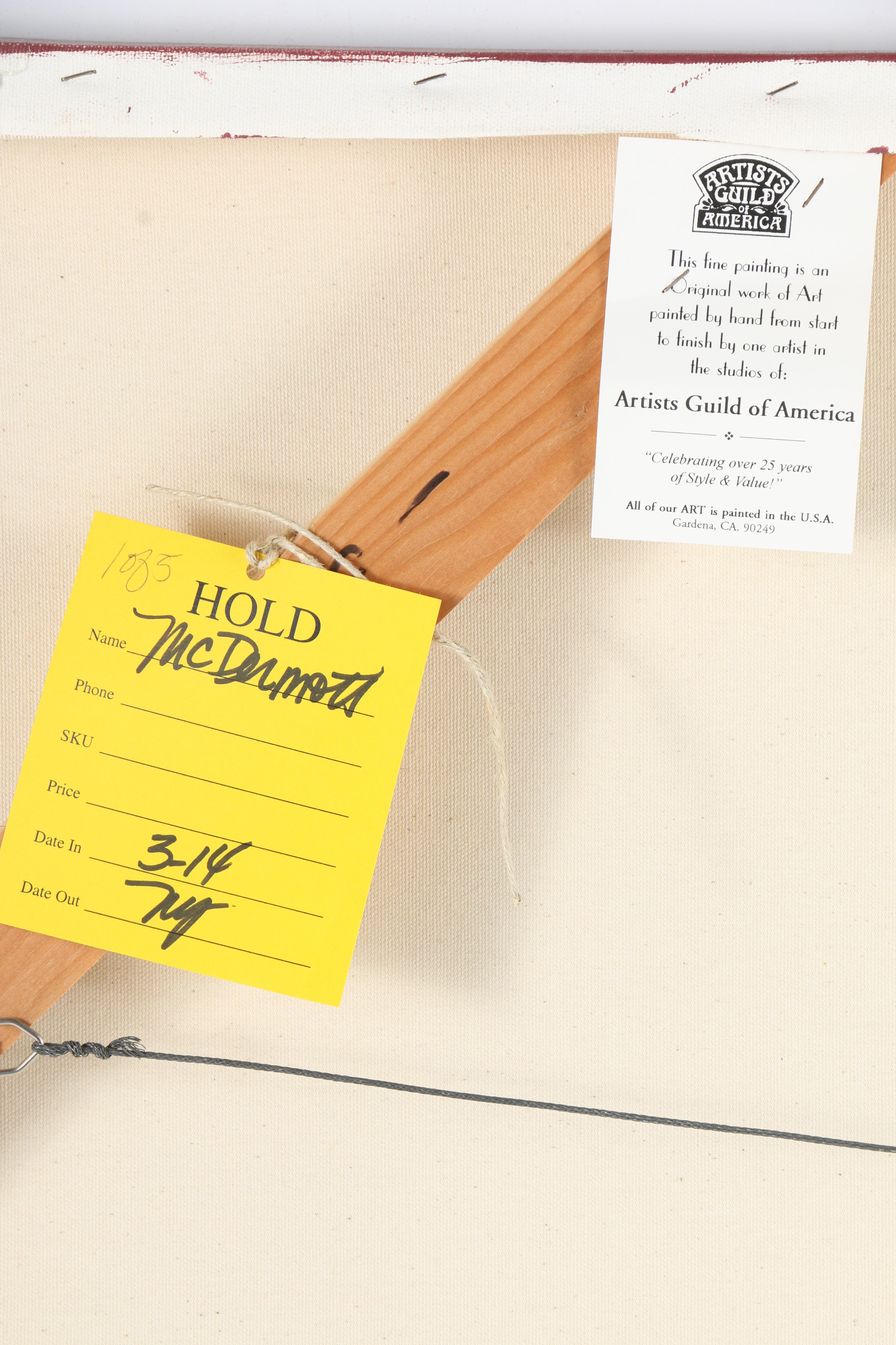 Michelle Oil Painting of a Pear