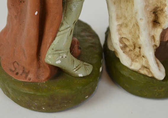 Vintage German Nativity Set