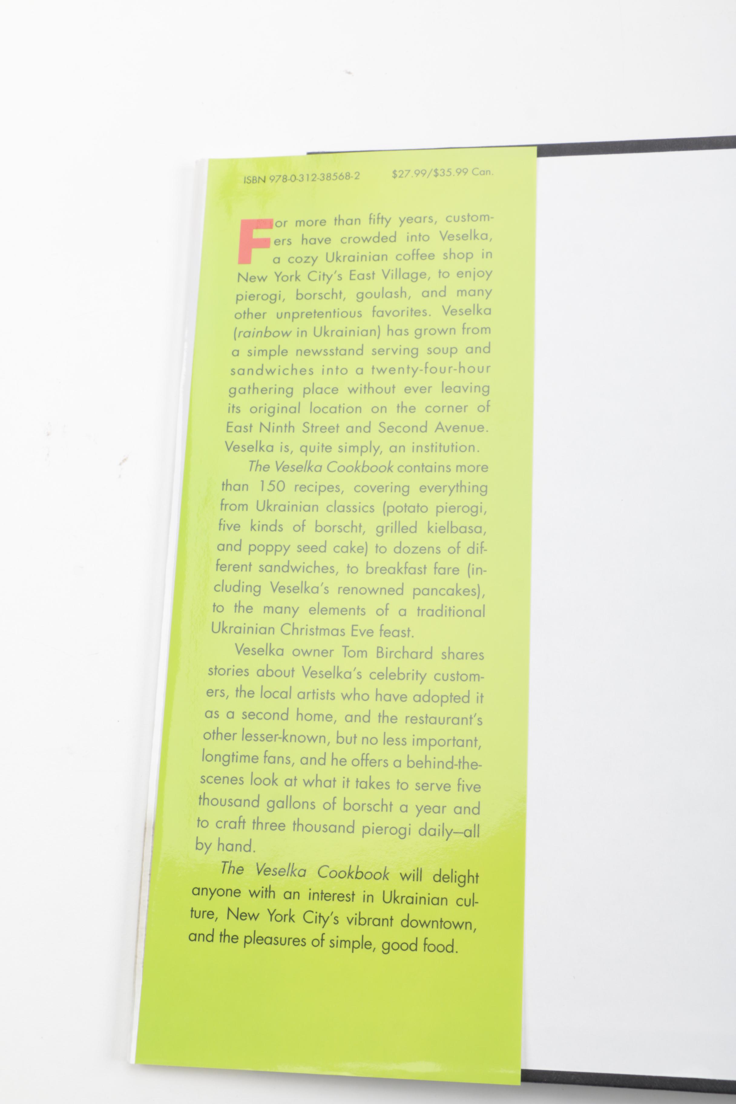 Four Cookbooks Including "Diary of a Tuscan Chef"