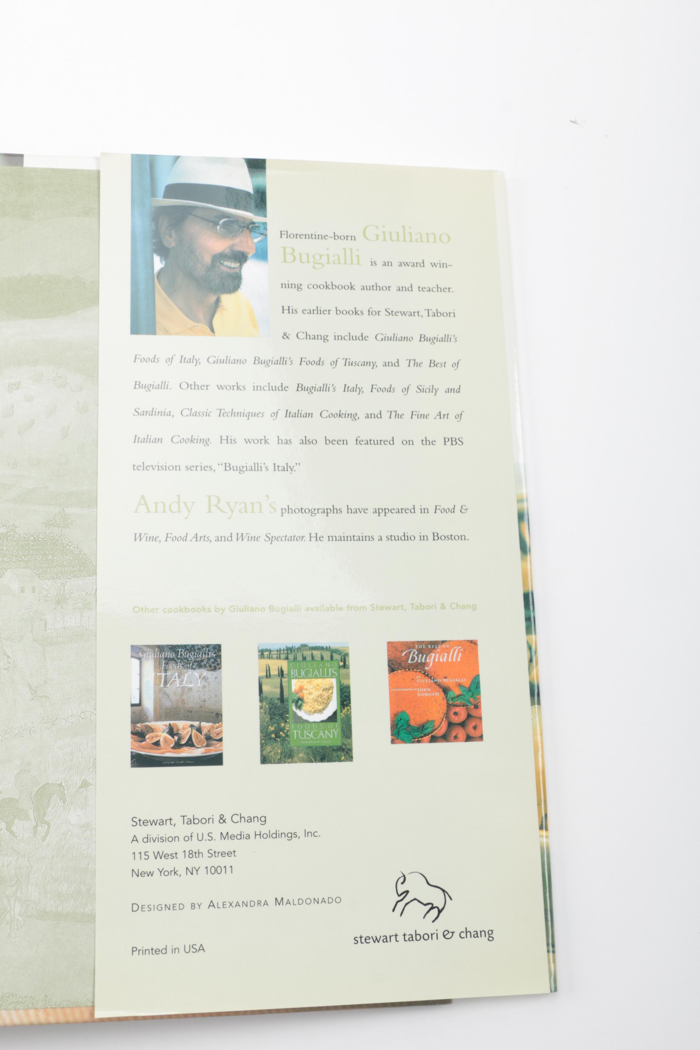 Four Cookbooks Including "Diary of a Tuscan Chef"