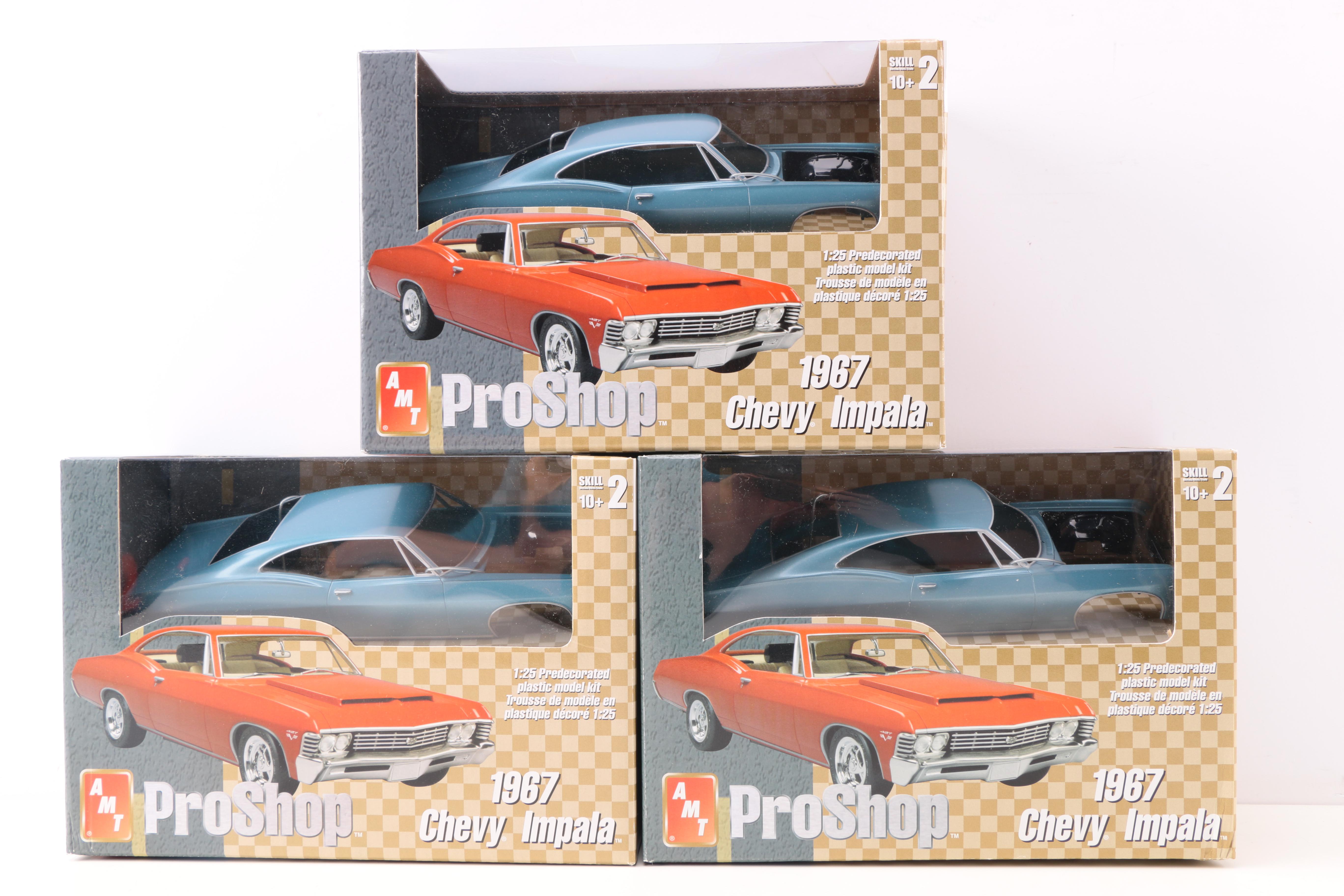 AMT "ProShop" Predecorated Model Car Kits