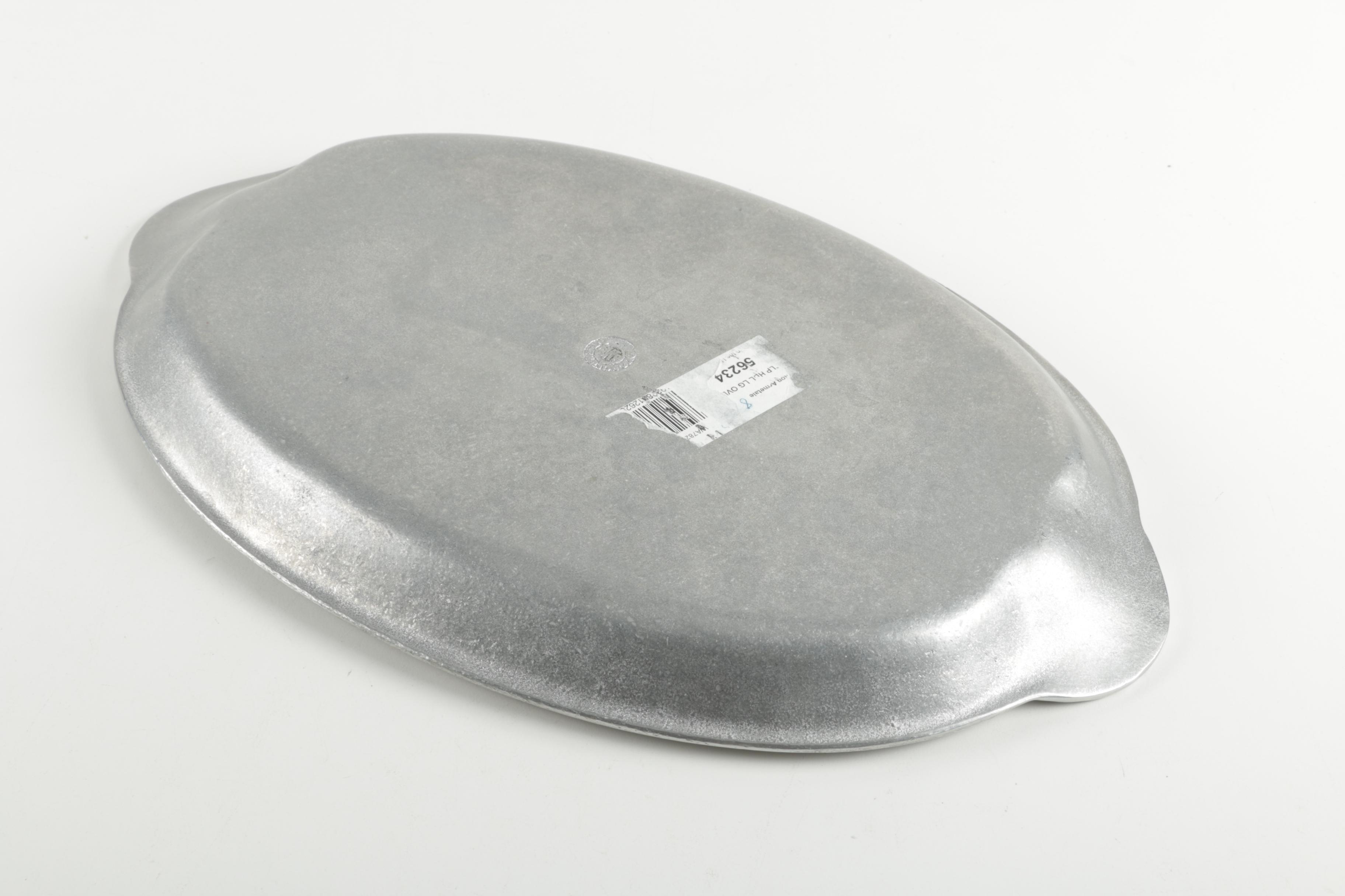 Pewter Napkin Holders and Tray