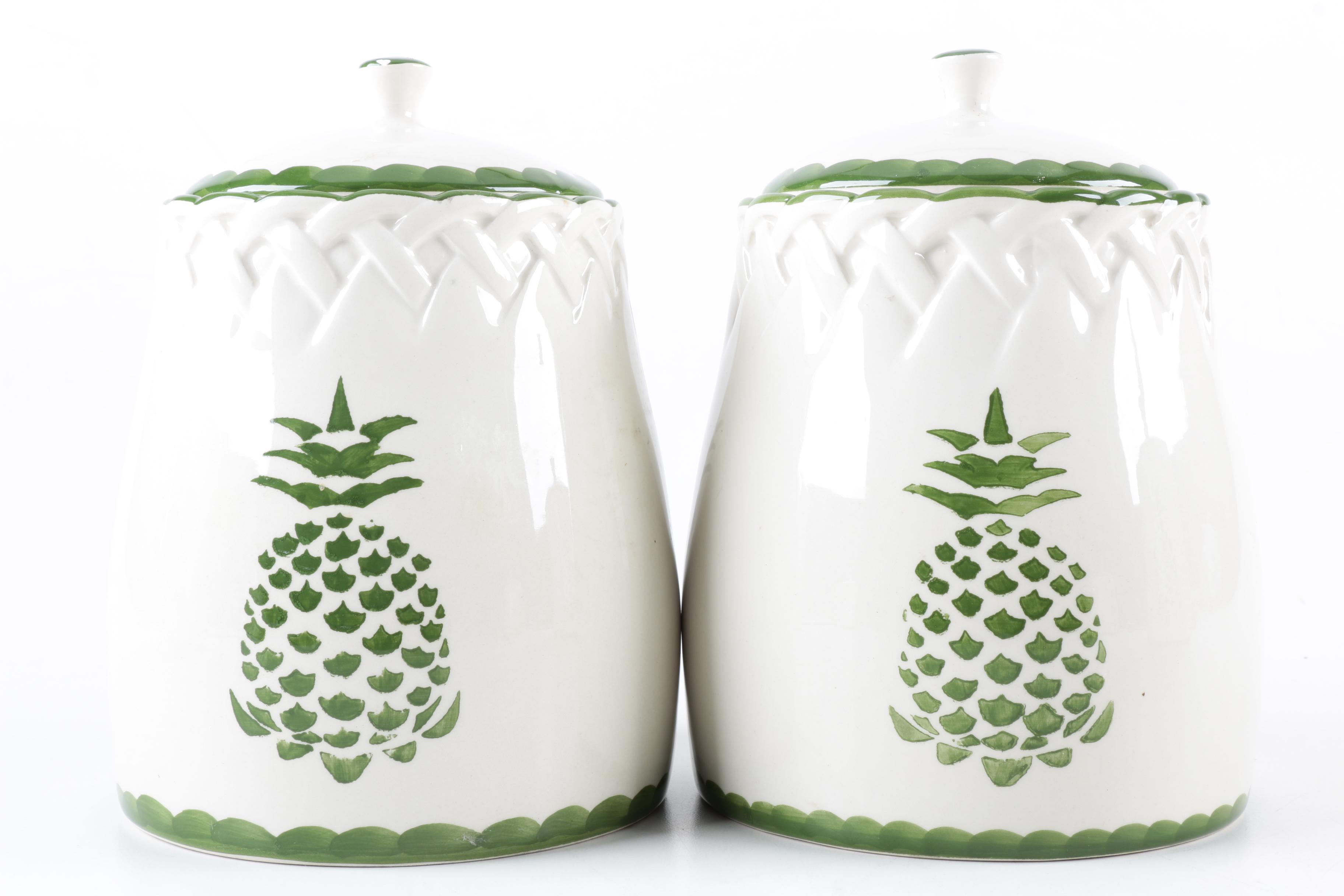 Neuwirth Portuguese Ceramic Kitchen Canisters