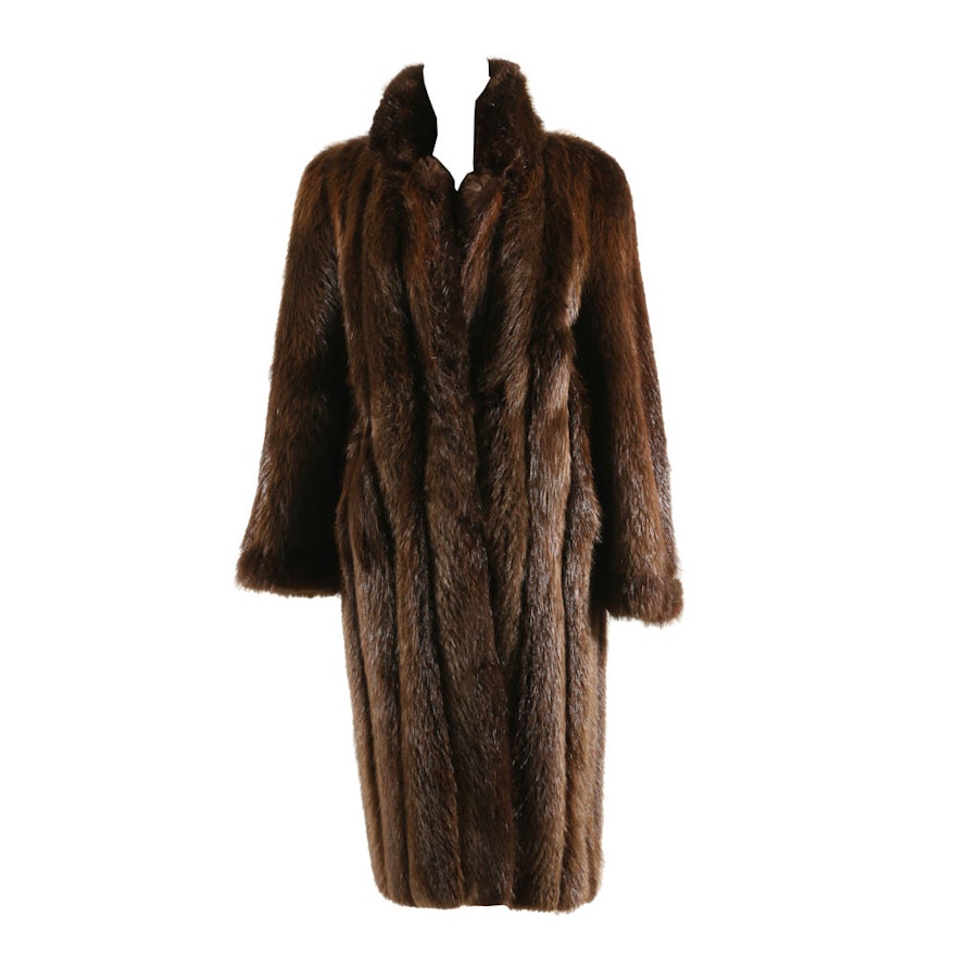 Vintage Beaver Fur Coat by Garfinckles