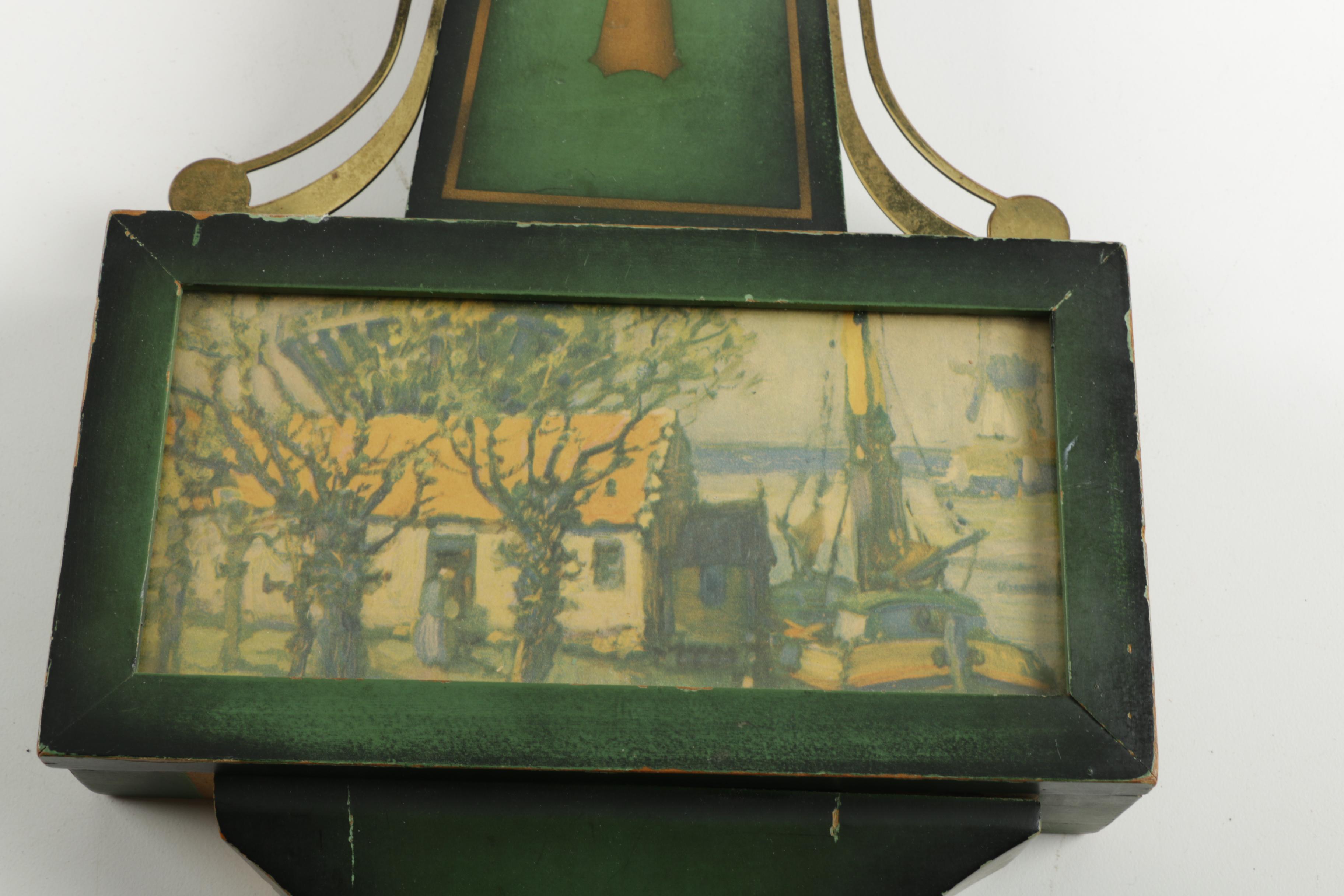 E. Ingraham Co. Eight-Day Banjo Clock