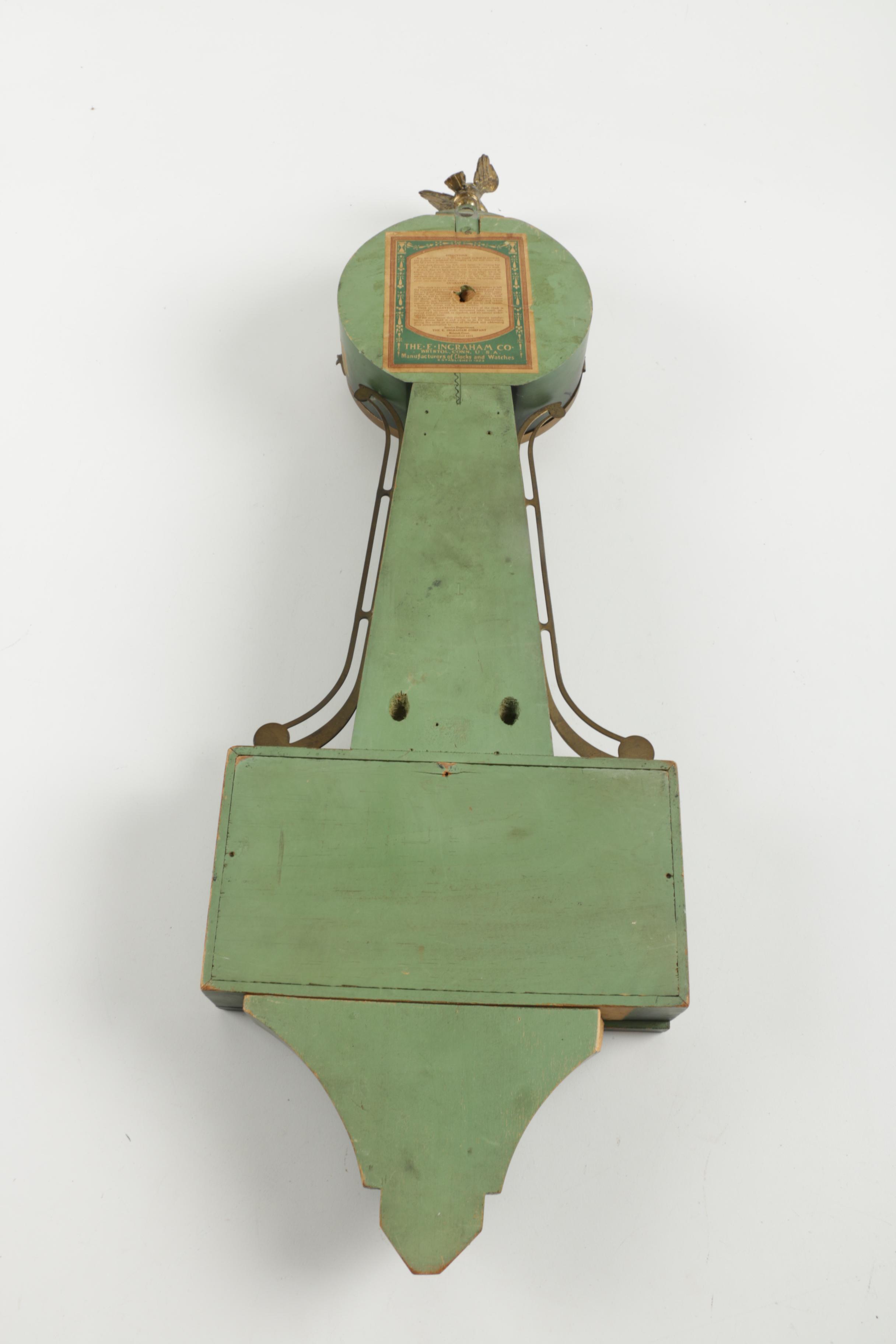 E. Ingraham Co. Eight-Day Banjo Clock