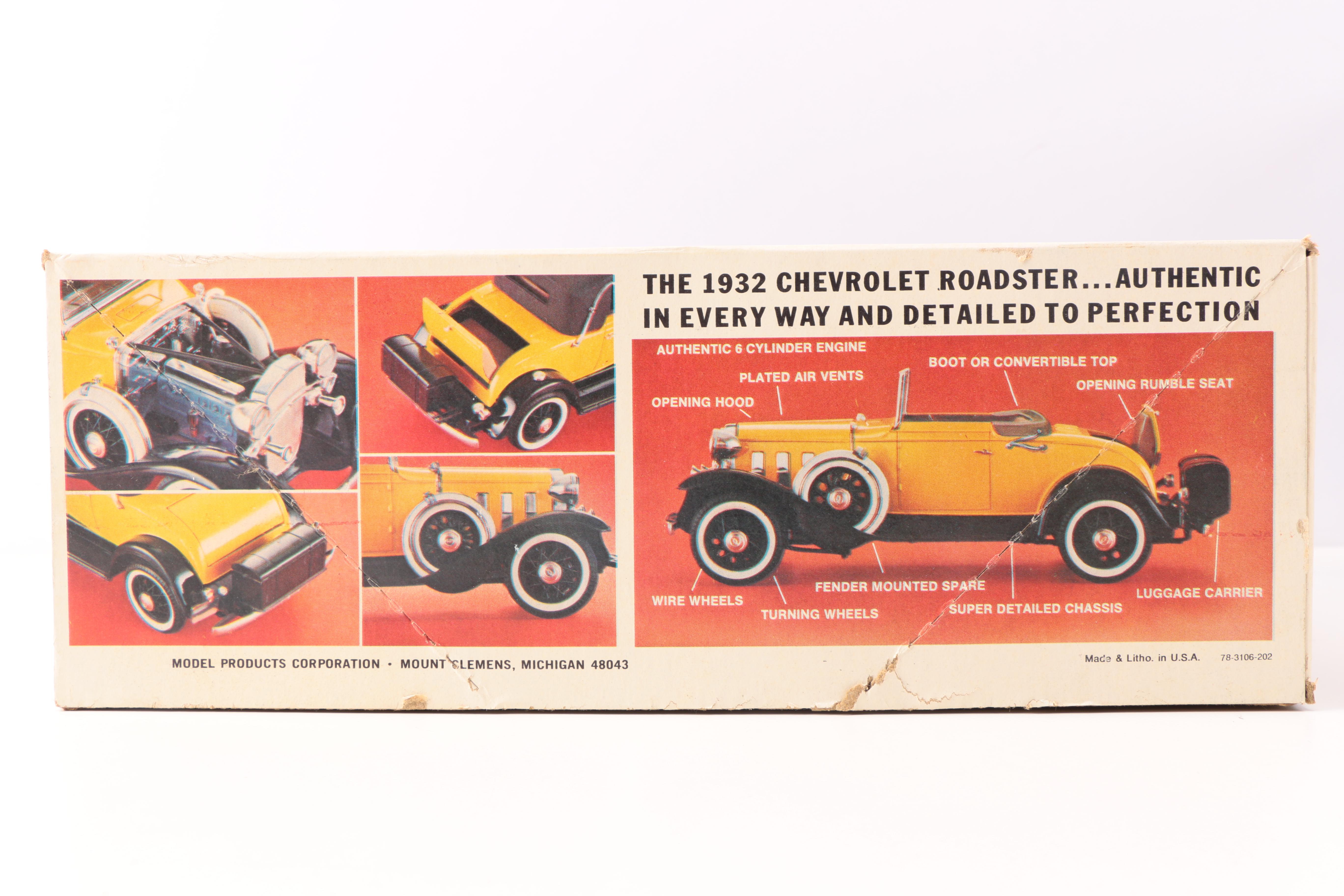 Collection of 1930s Model Car Kits featuring AMT