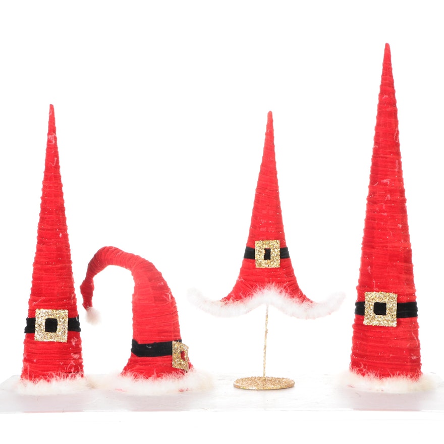 Collection of Decorative Santa Hats