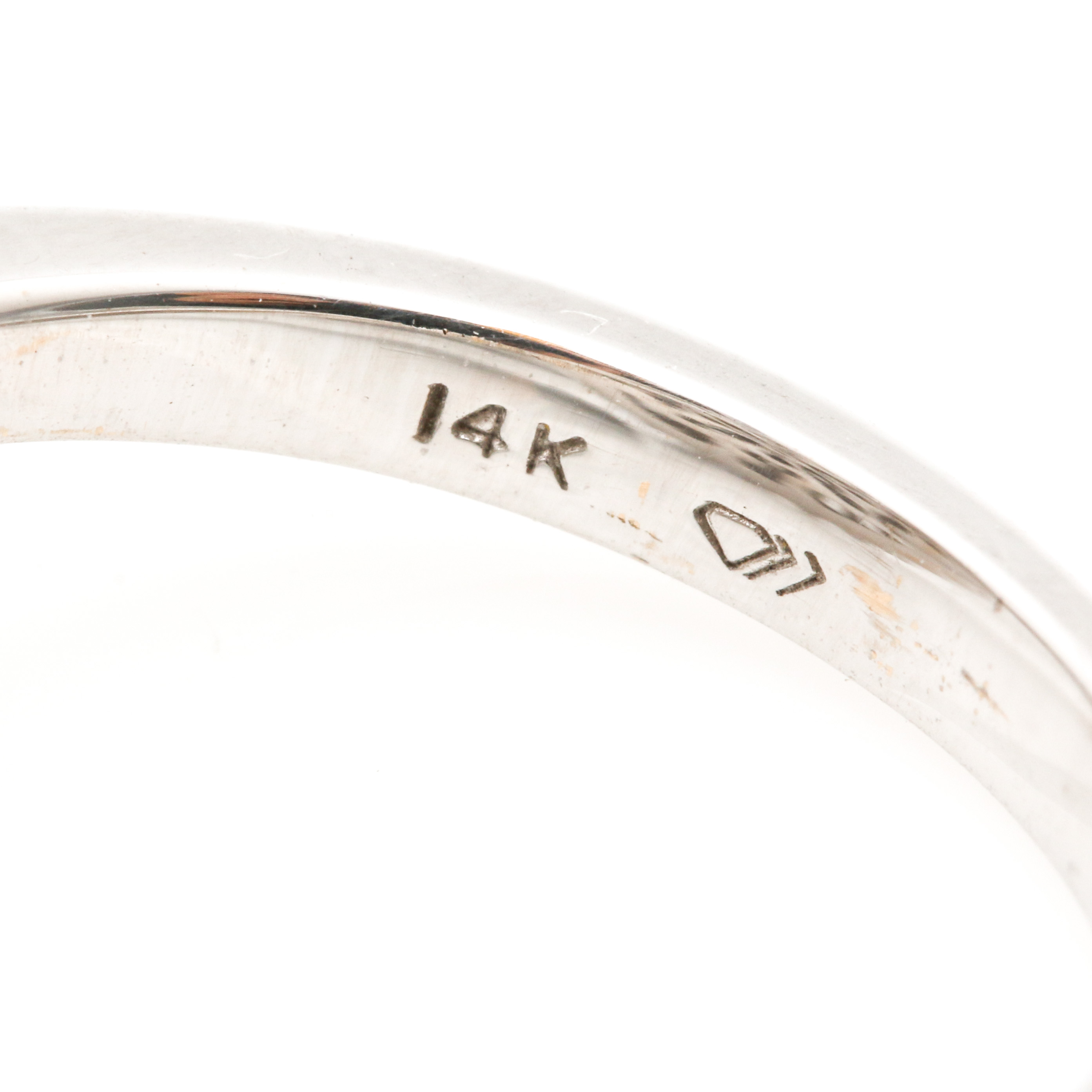 14K White Gold 1.41 CTW Diamond Ring