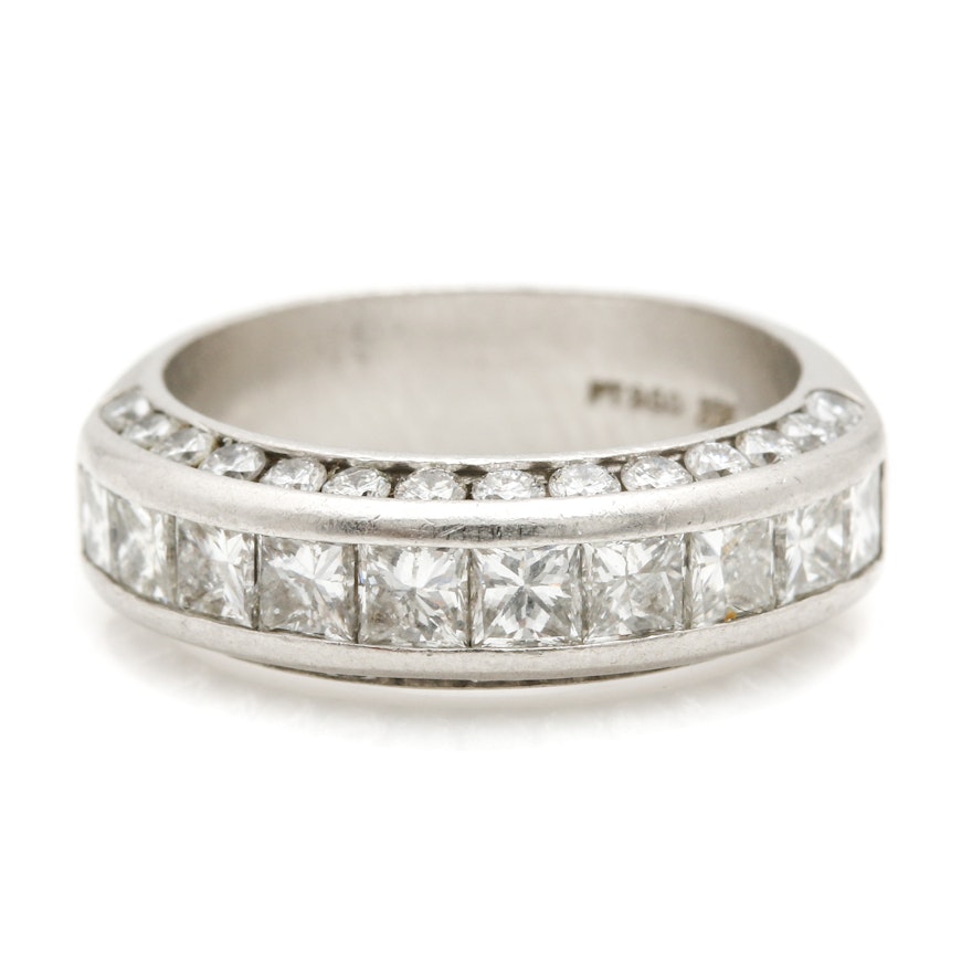 Platinum 2.45 CTW Diamond Ring