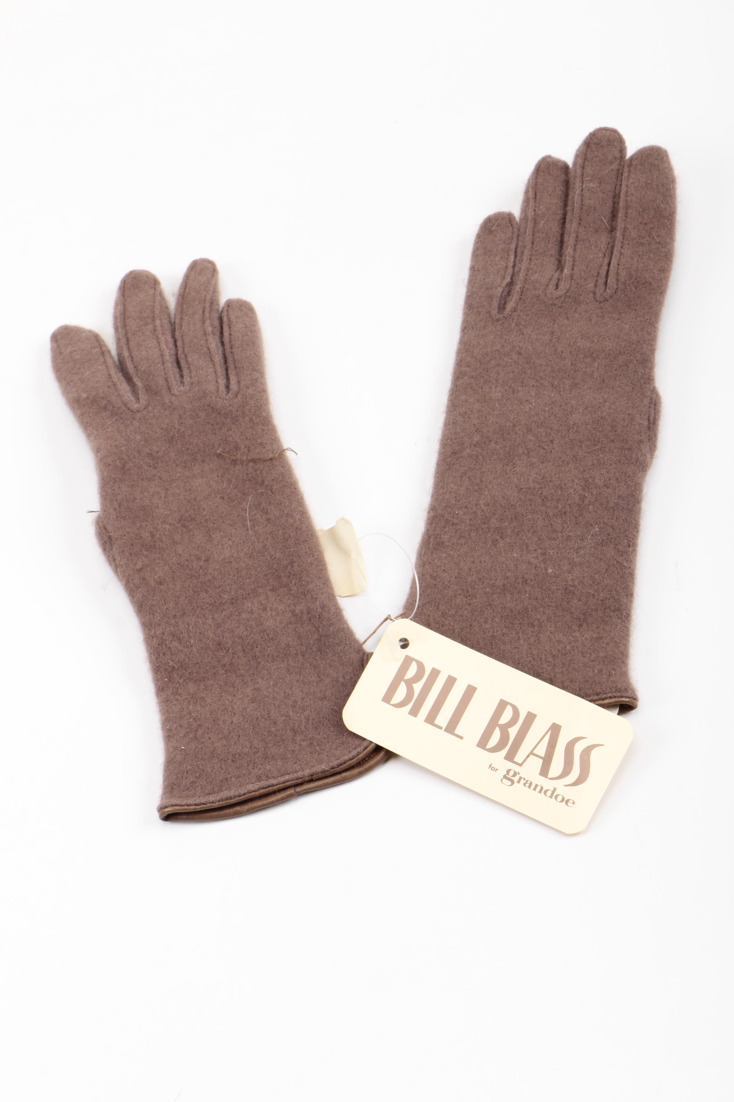 Magid Vintage Beaded Belt and Bill Blass Gloves