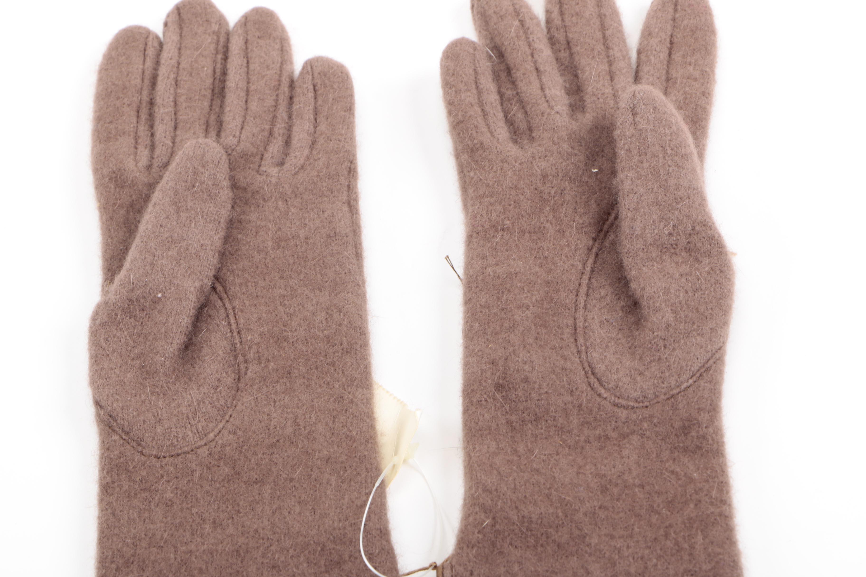 Magid Vintage Beaded Belt and Bill Blass Gloves