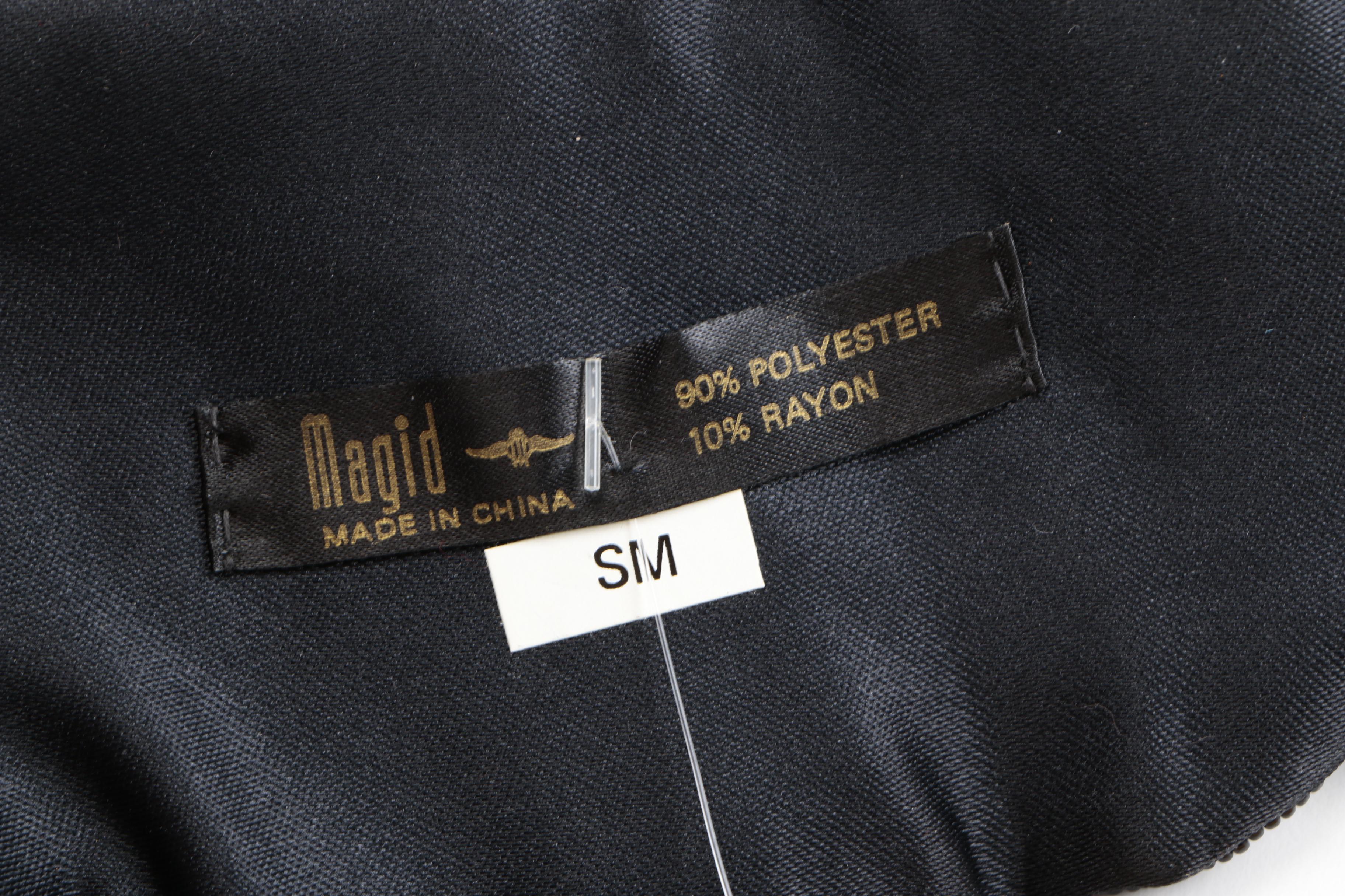 Magid Vintage Beaded Belt and Bill Blass Gloves