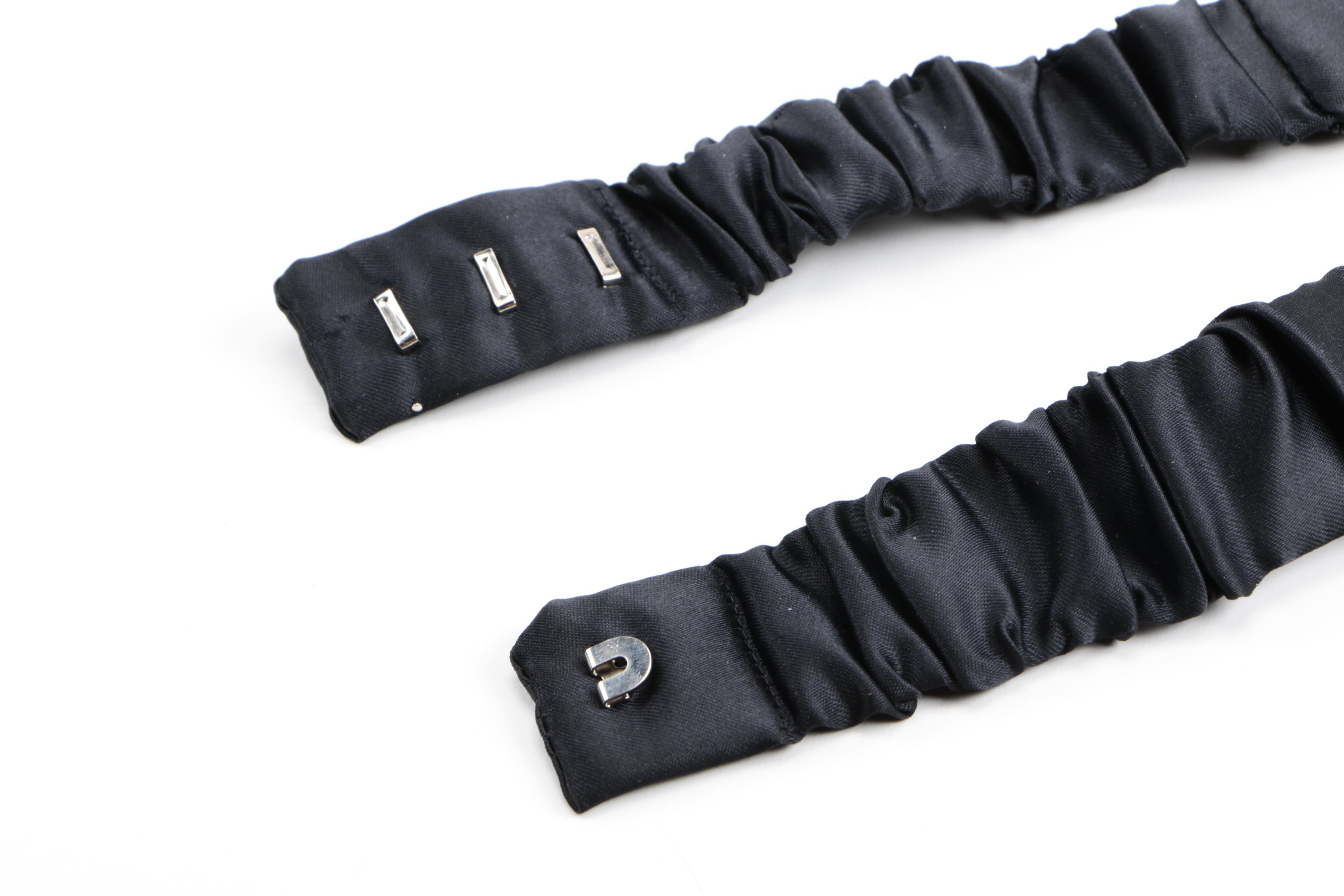 Magid Vintage Beaded Belt and Bill Blass Gloves