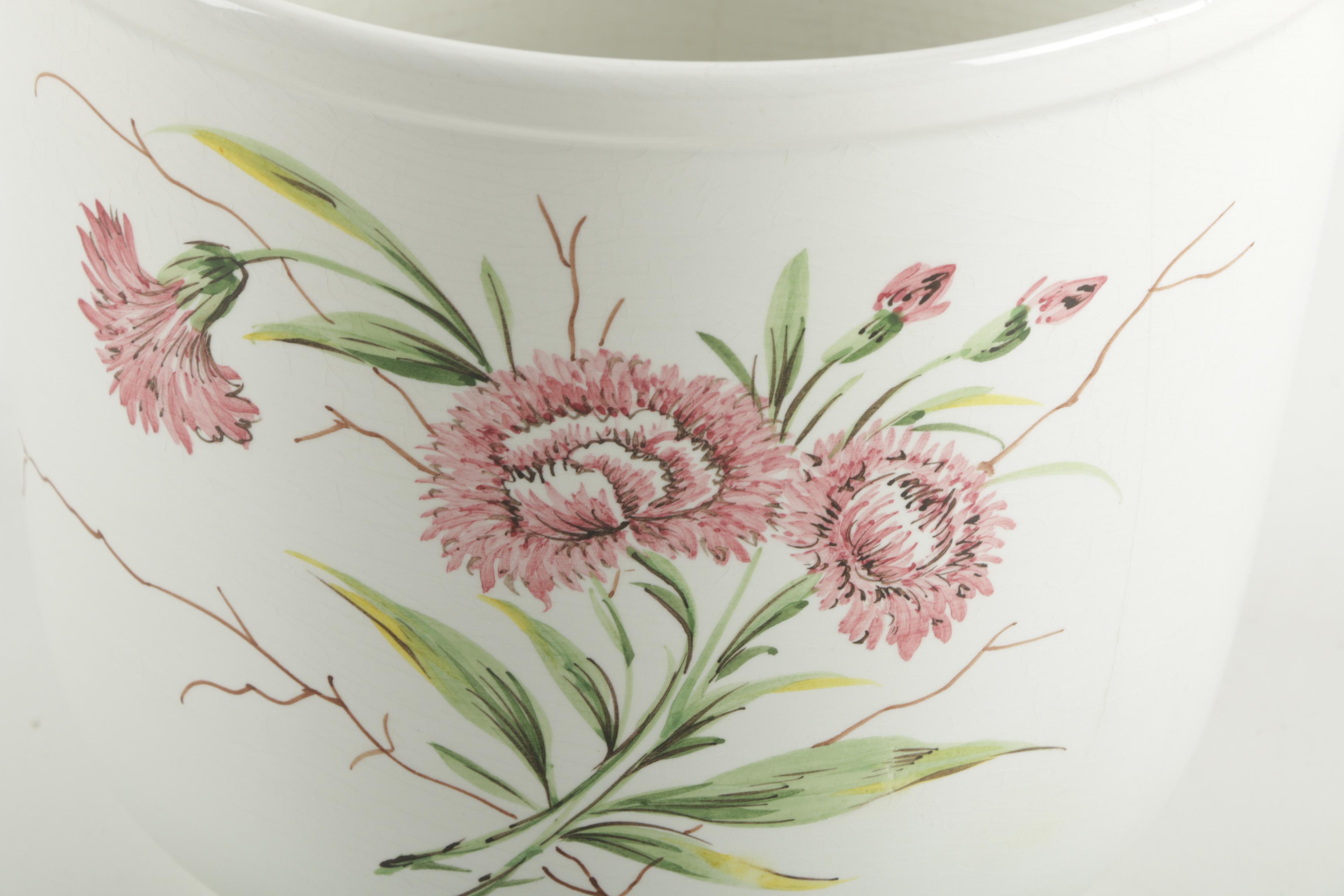 Hand Painted Ceramic Planter