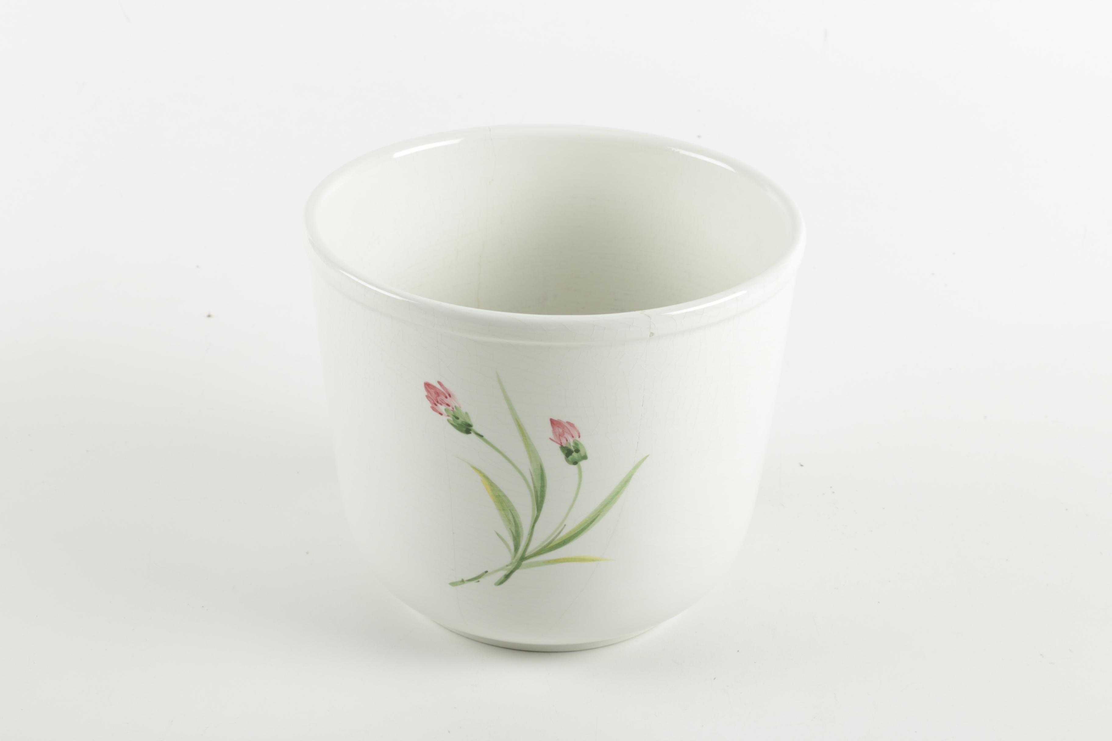 Hand Painted Ceramic Planter