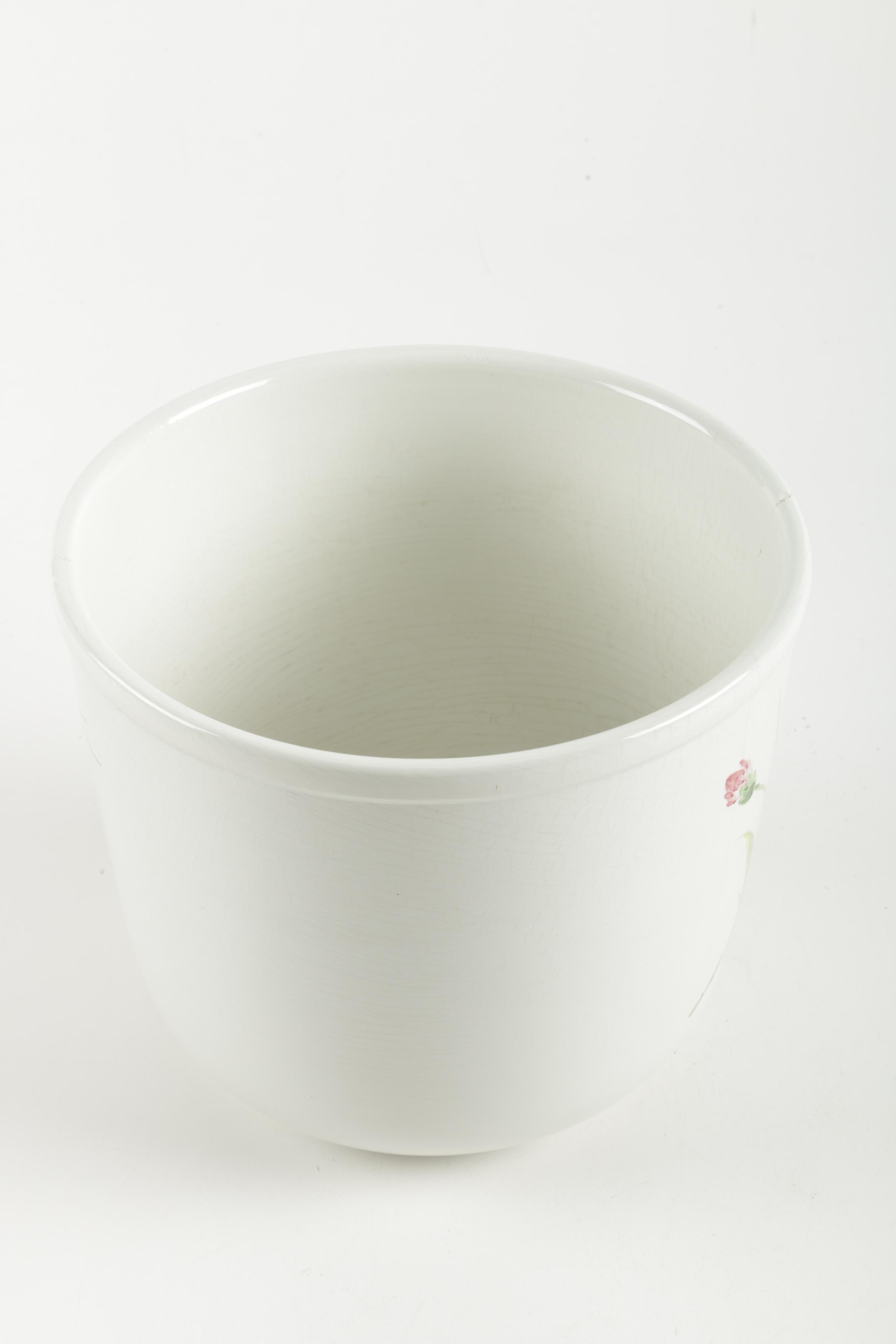 Hand Painted Ceramic Planter